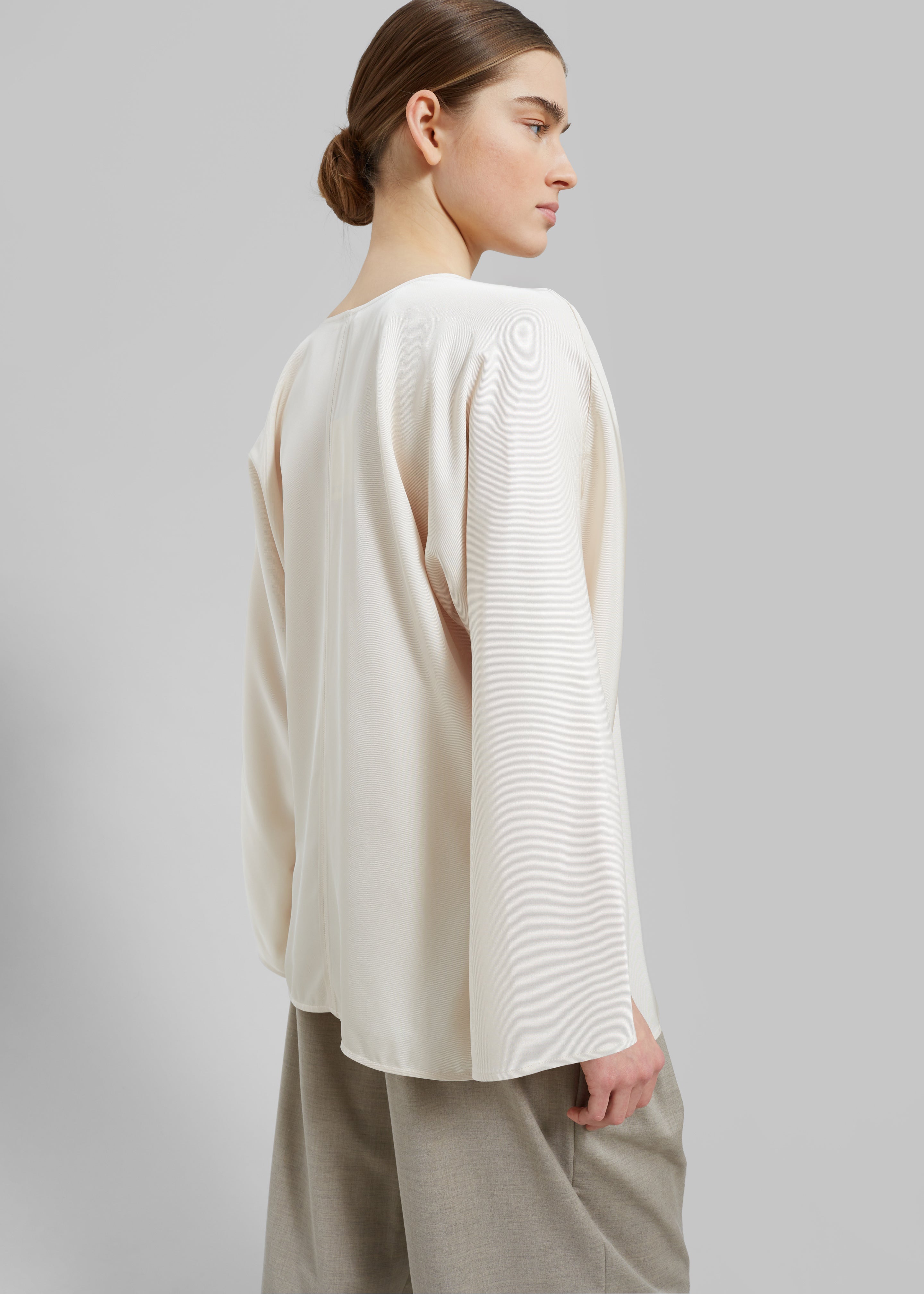 By Malene Birger Calias Top - Vanilla Cream - 6