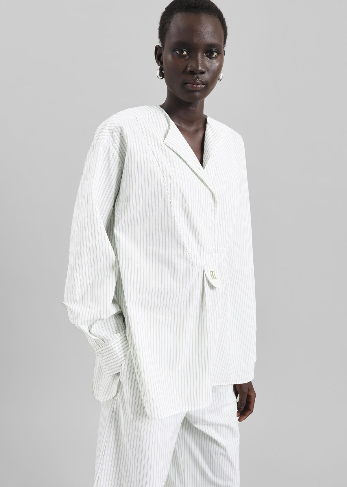 By Malene Birger Fayette Top - Twin Stripe - 1