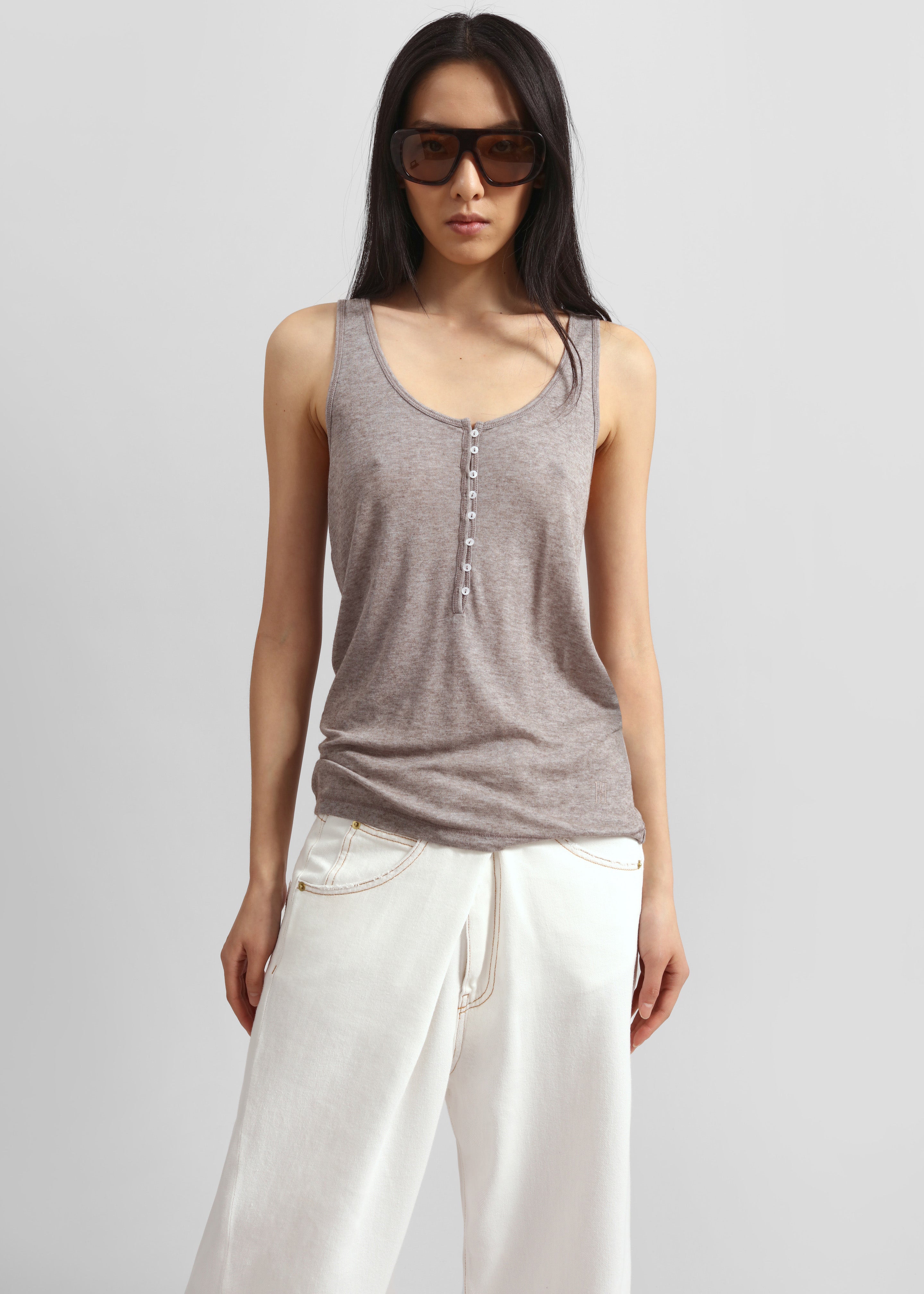 By Malene Birger Jalma Top - Fosil - 4