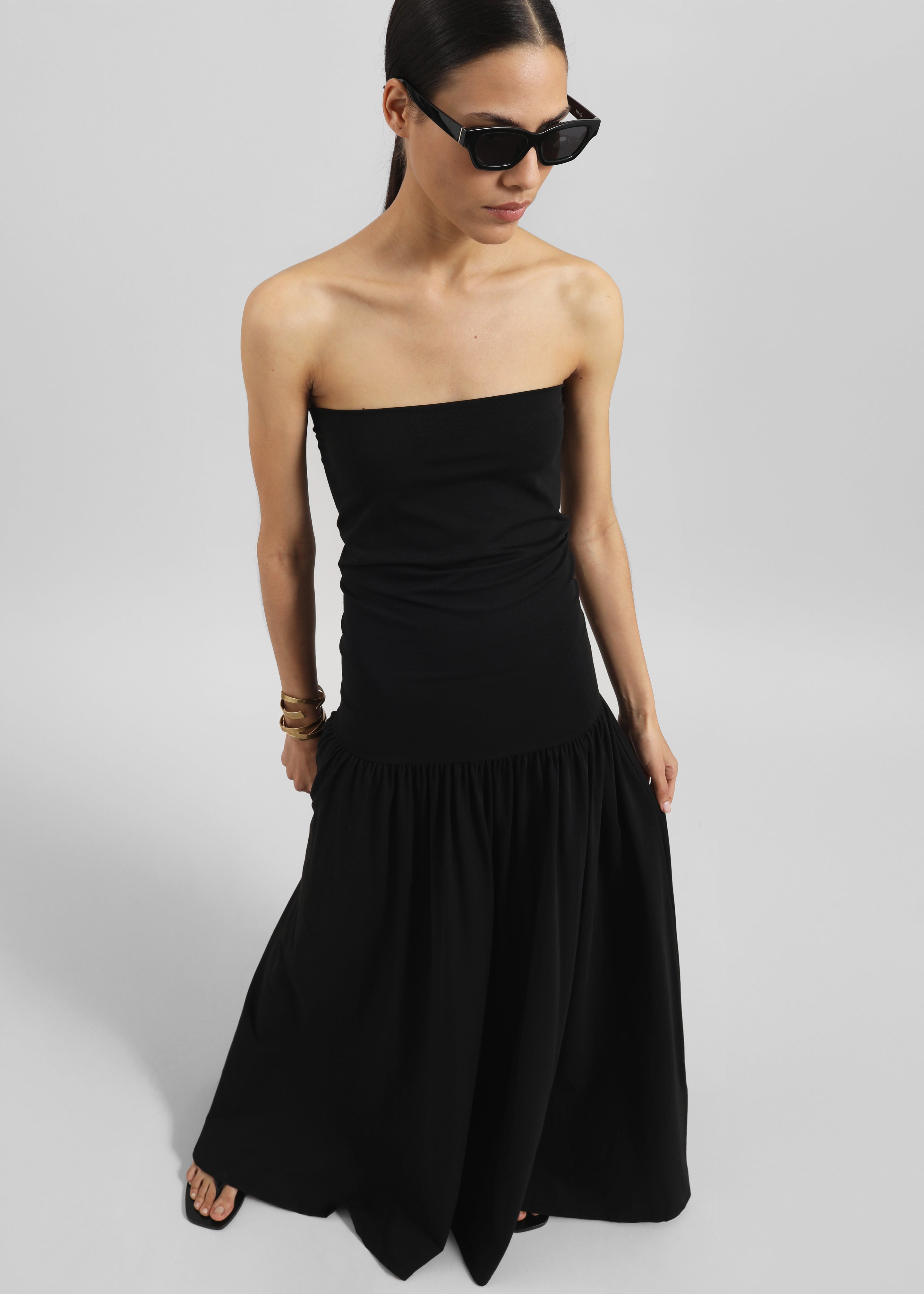 ワンピース BY MALENE BIRGER Women Mid Skirts 103237 050 BLACK Aubrey organic cotton skirt - Buy Skirts online | By Malene