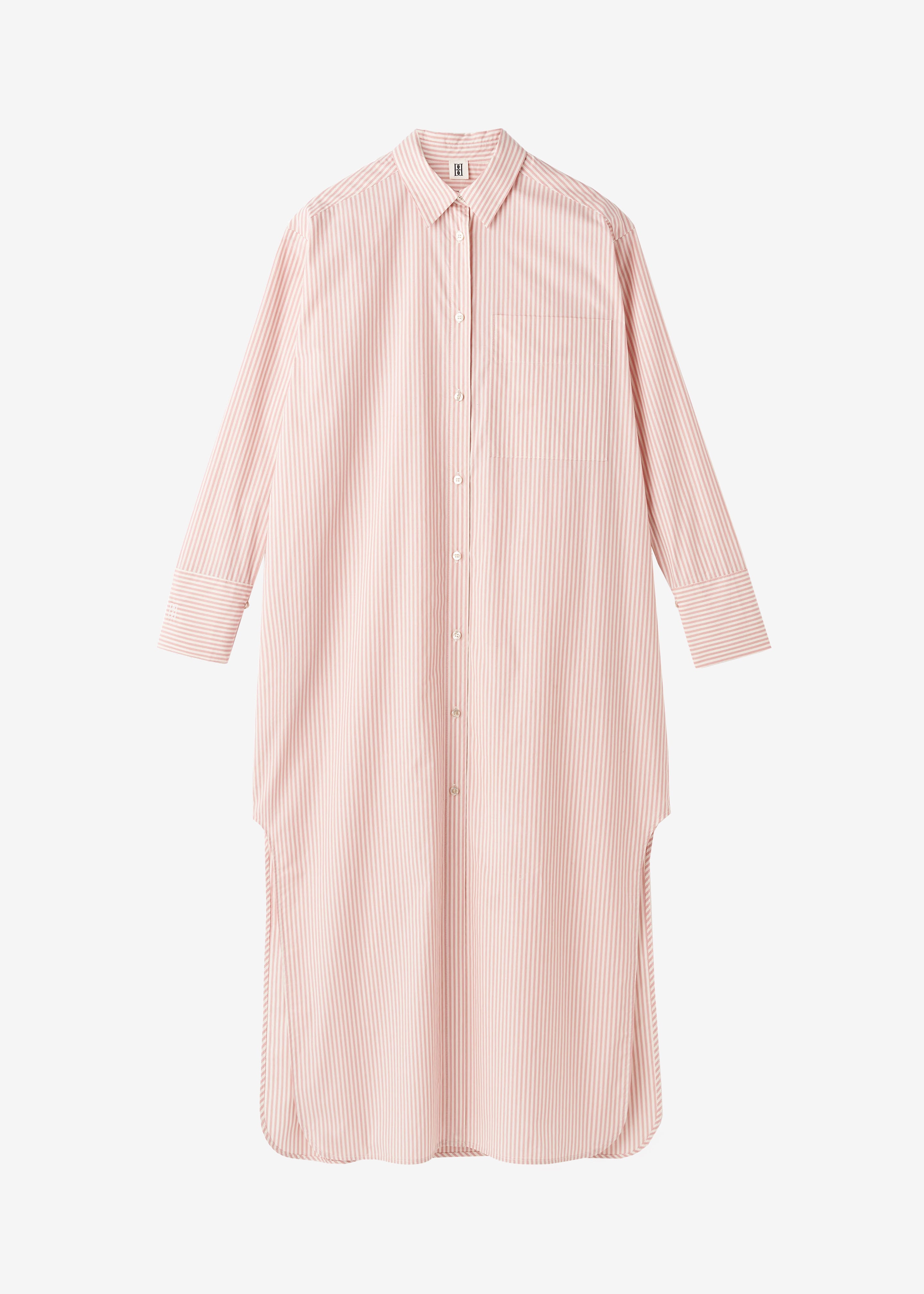 By Malene Birger Perros Dress - Pink Stripe - 4