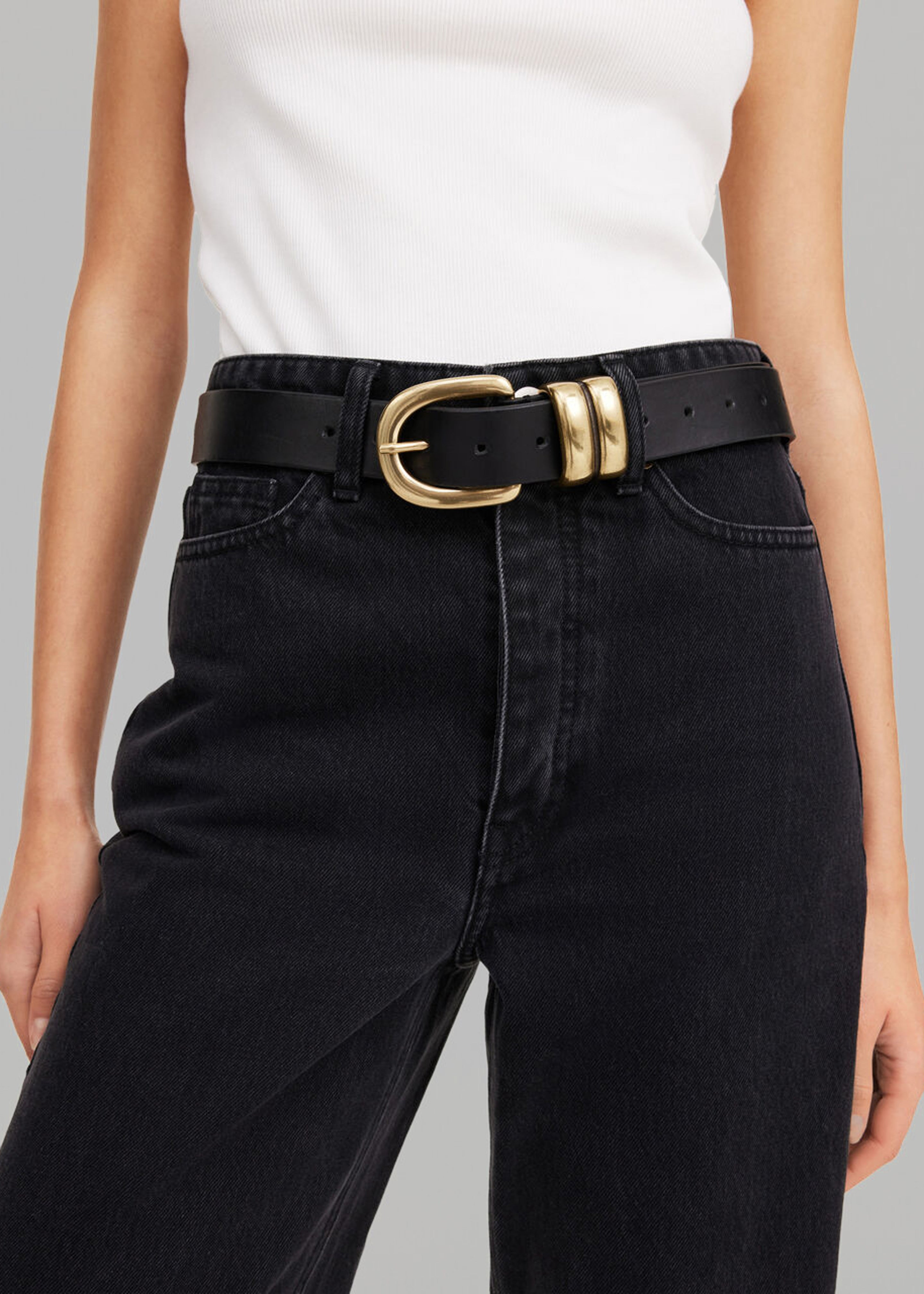 By Malene Birger Zoira Belt - Black - 2