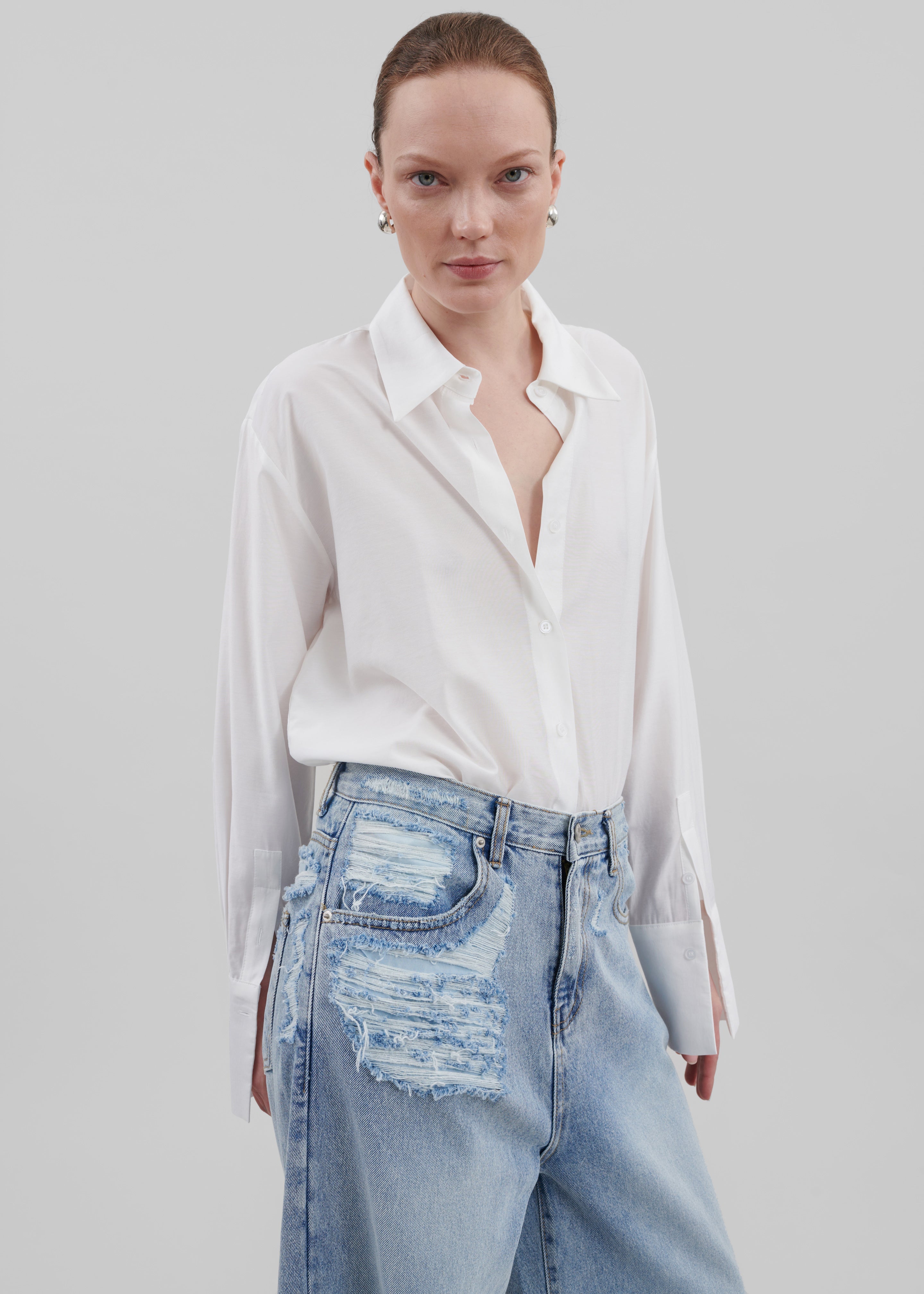 Ceres Ripped Jeans - Worn Wash - 2