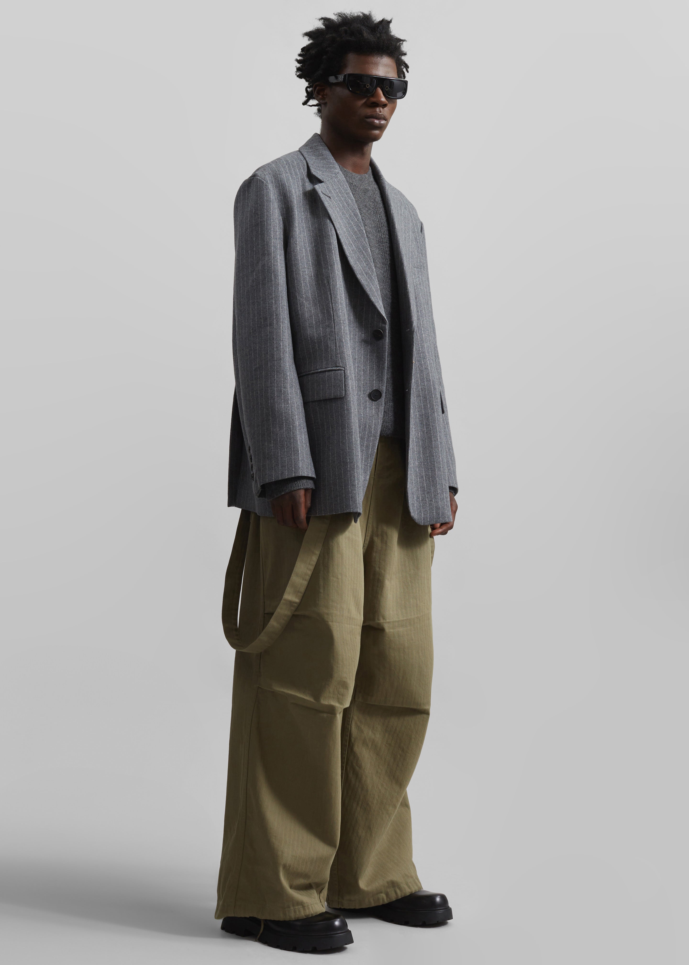 Chard Balloon Pants - Khaki - 3