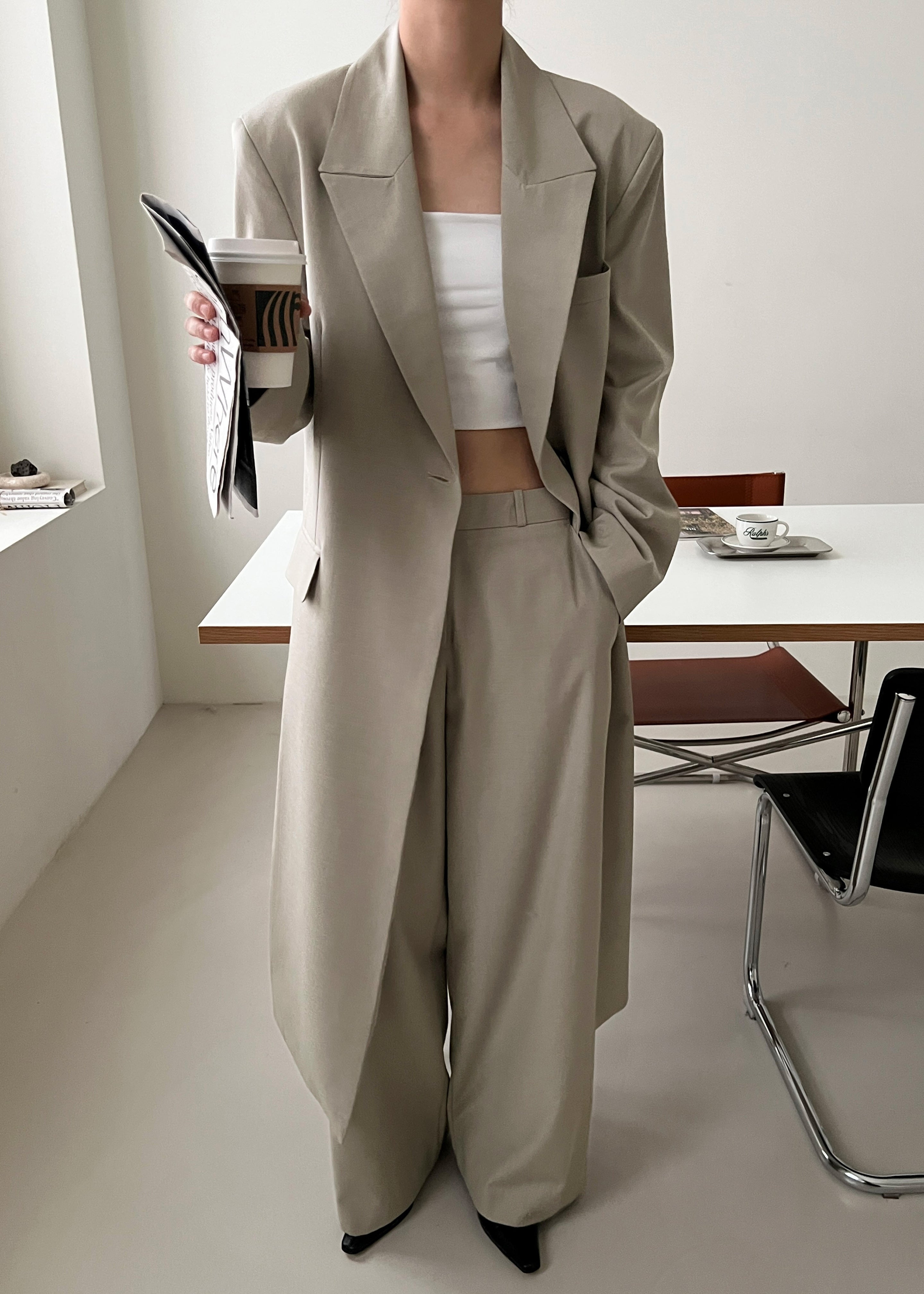 Charlotte Overcoat - Beige - 7