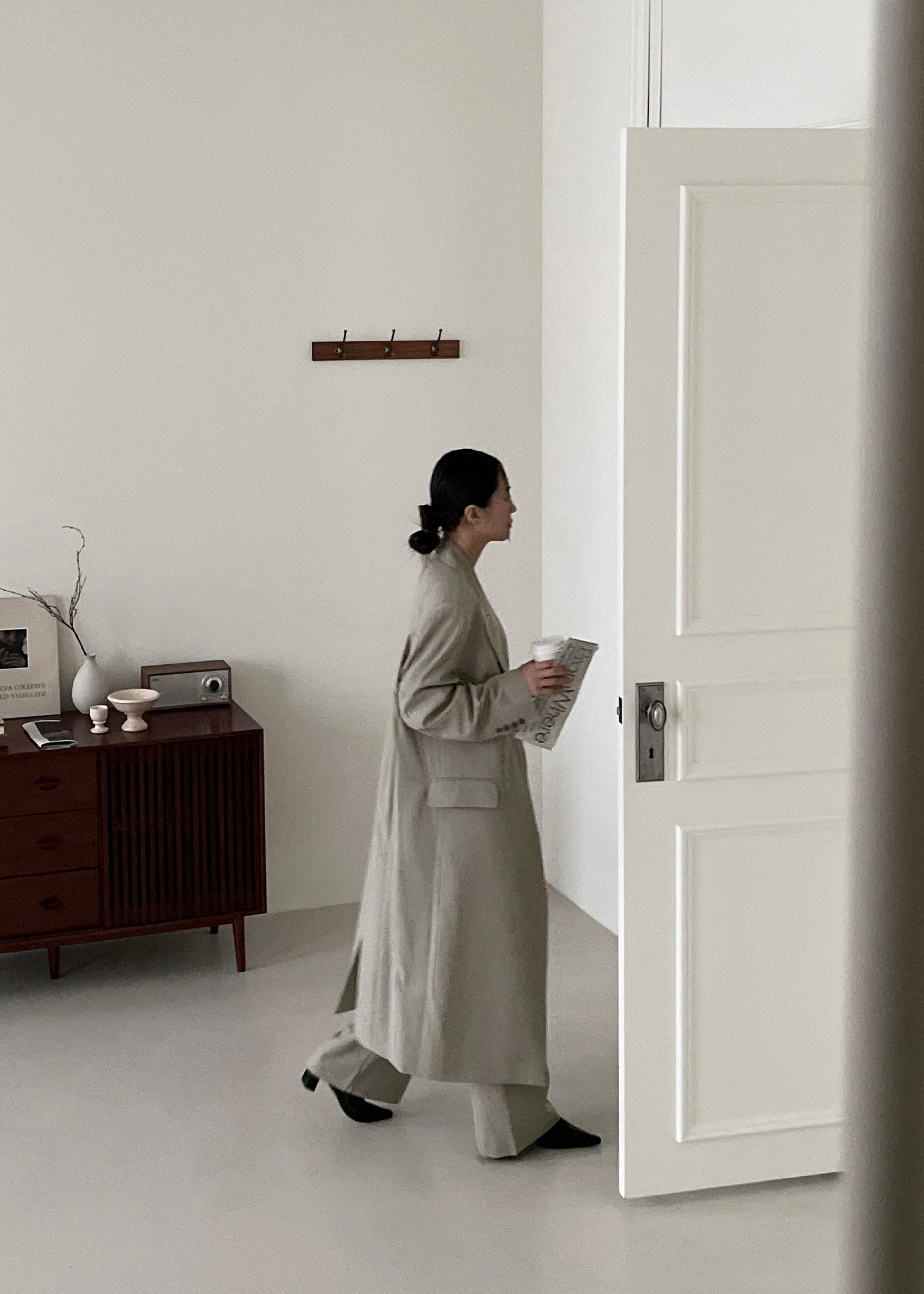 Charlotte Overcoat - Beige - 11