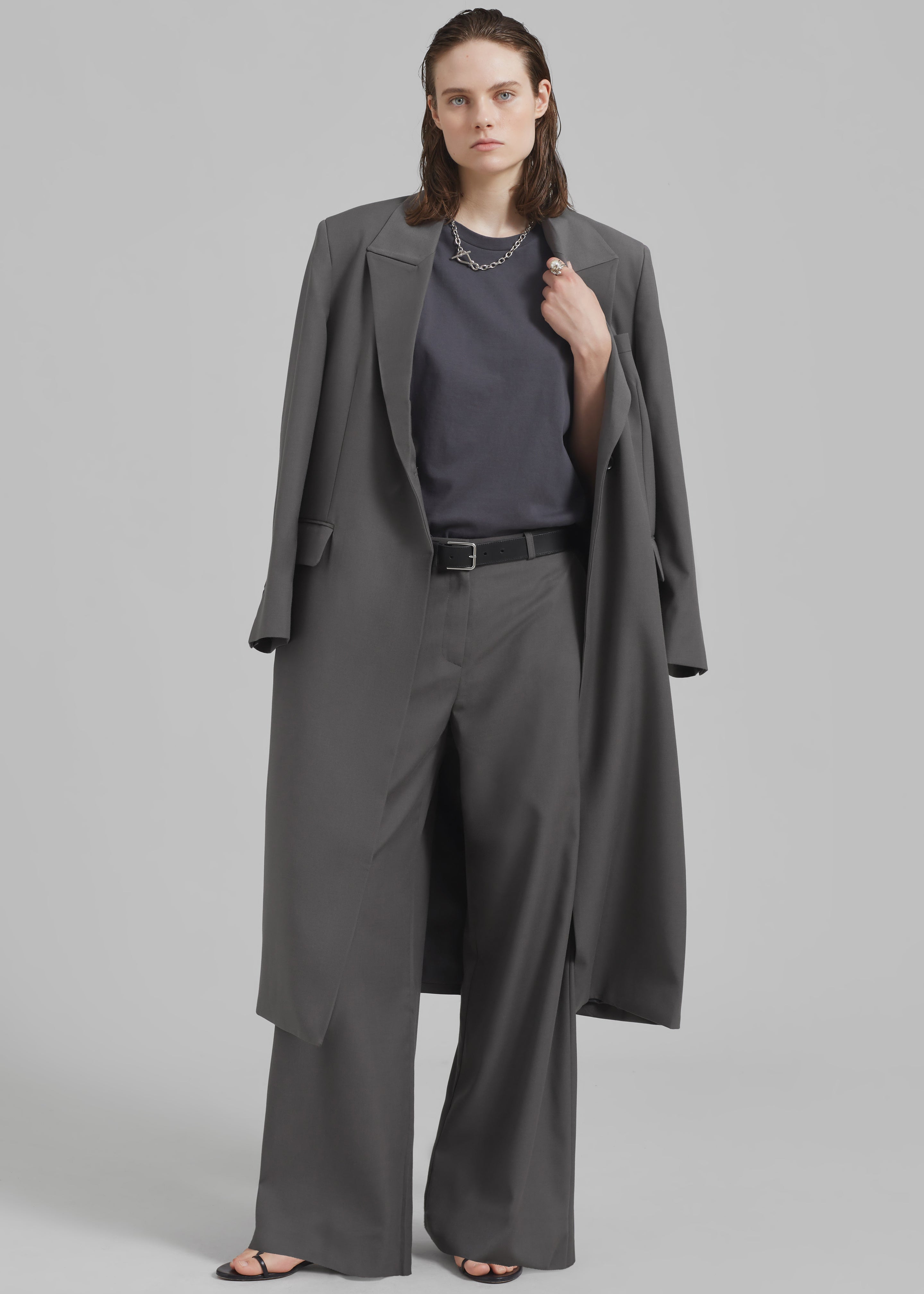 Charlotte Trousers - Grey - 1