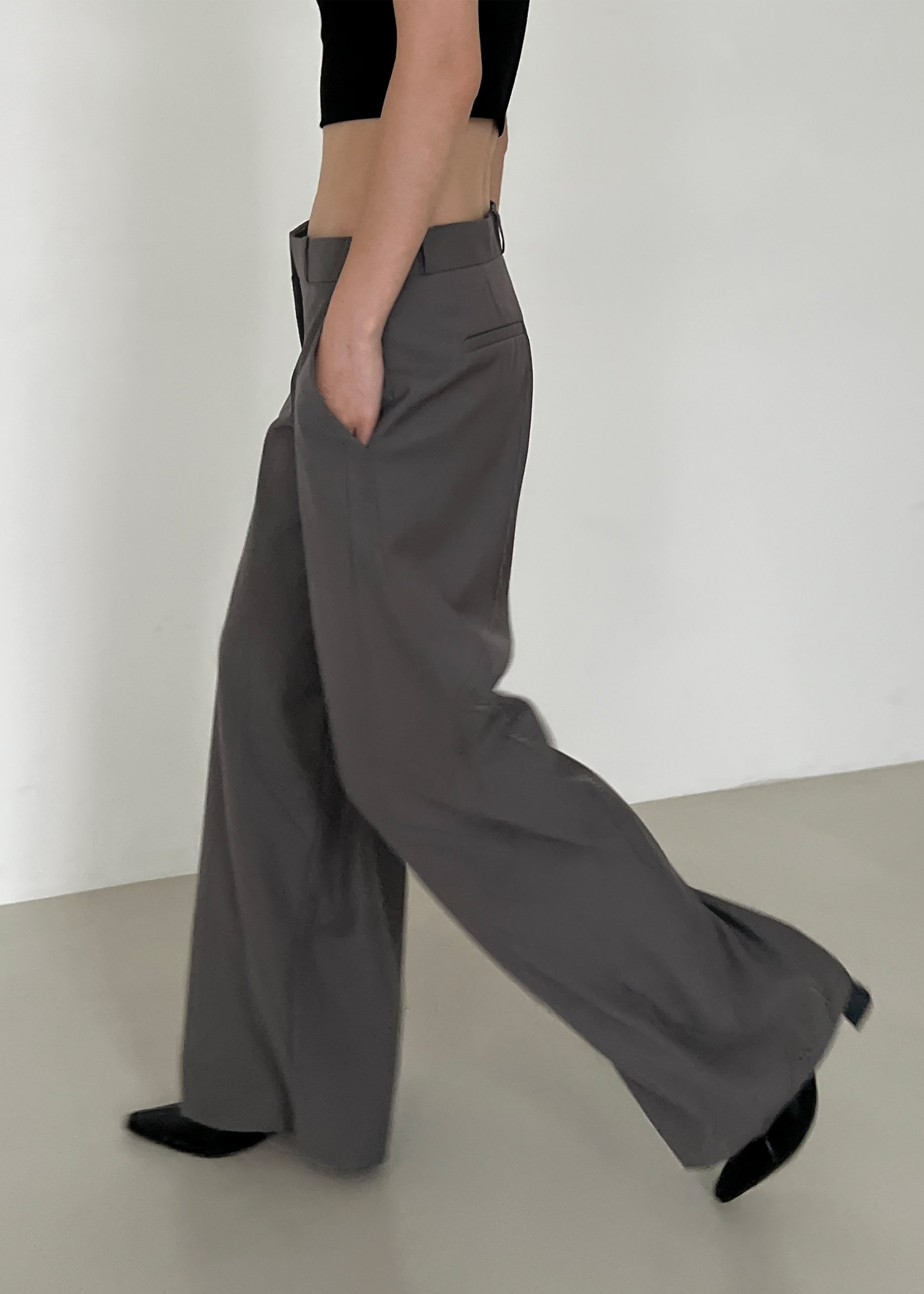 Charlotte Trousers - Grey - 9