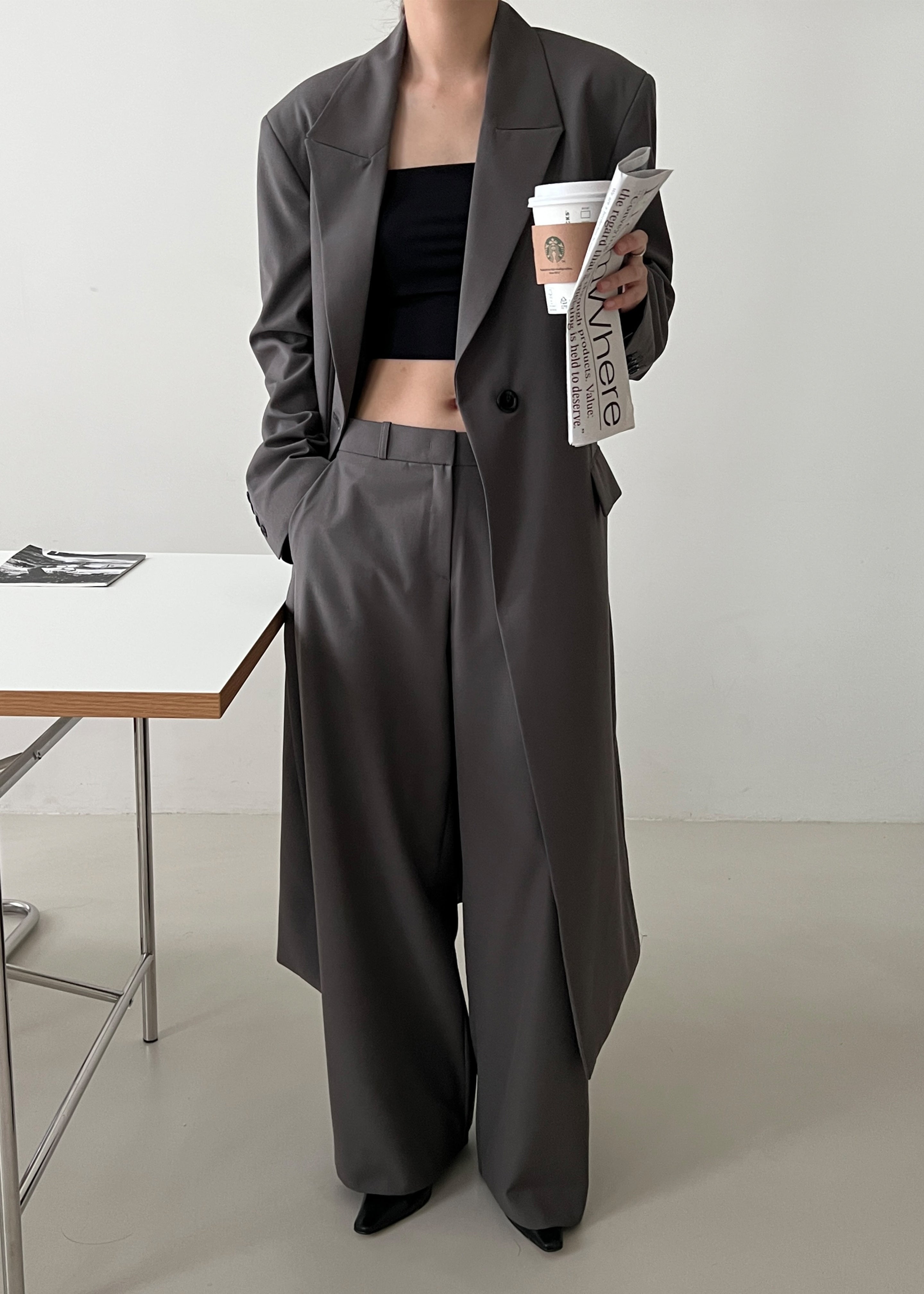 Charlotte Trousers - Grey - 10