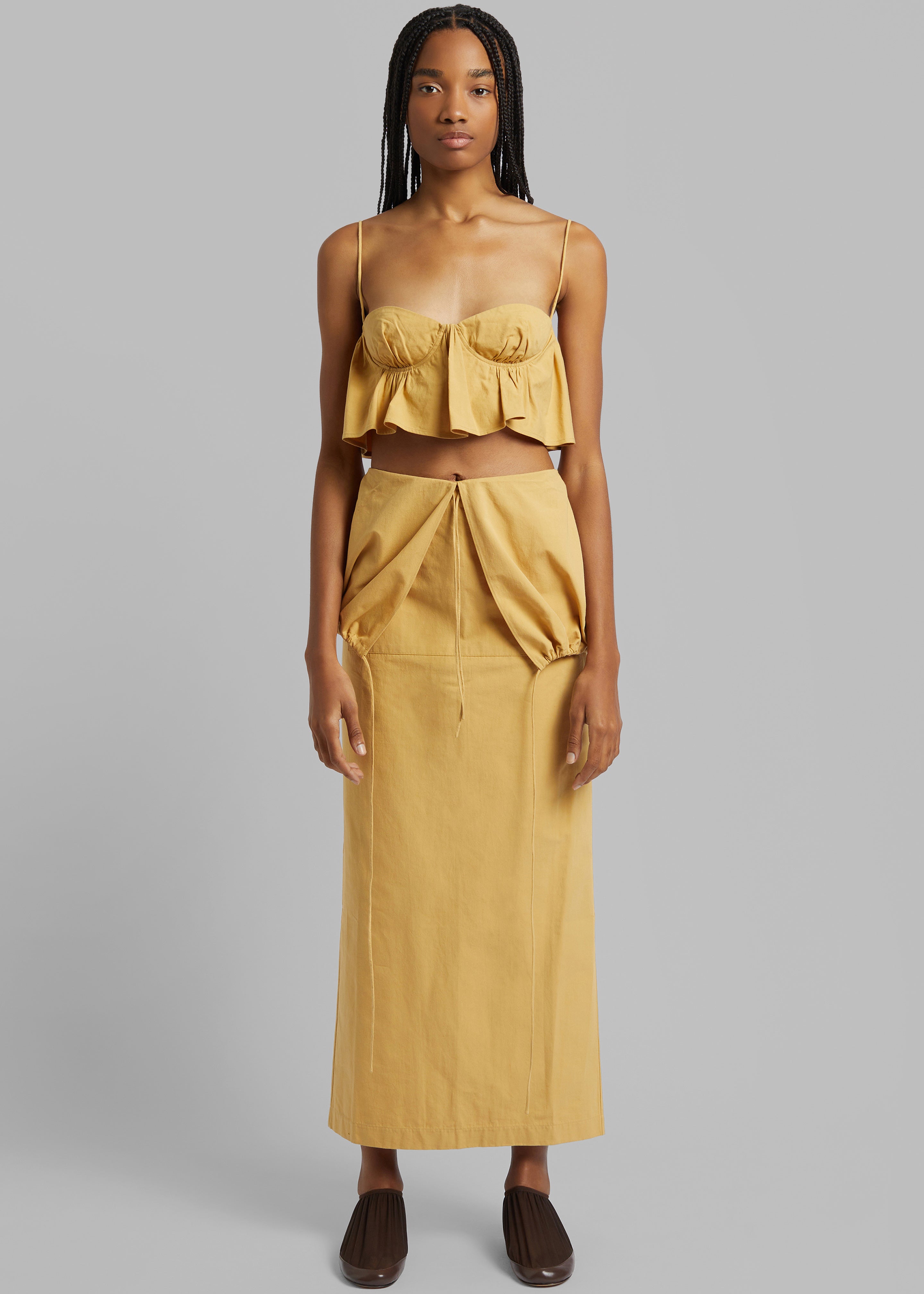 Christopher Esber Cedilla Underwire Cami Top - Ceylon - 4
