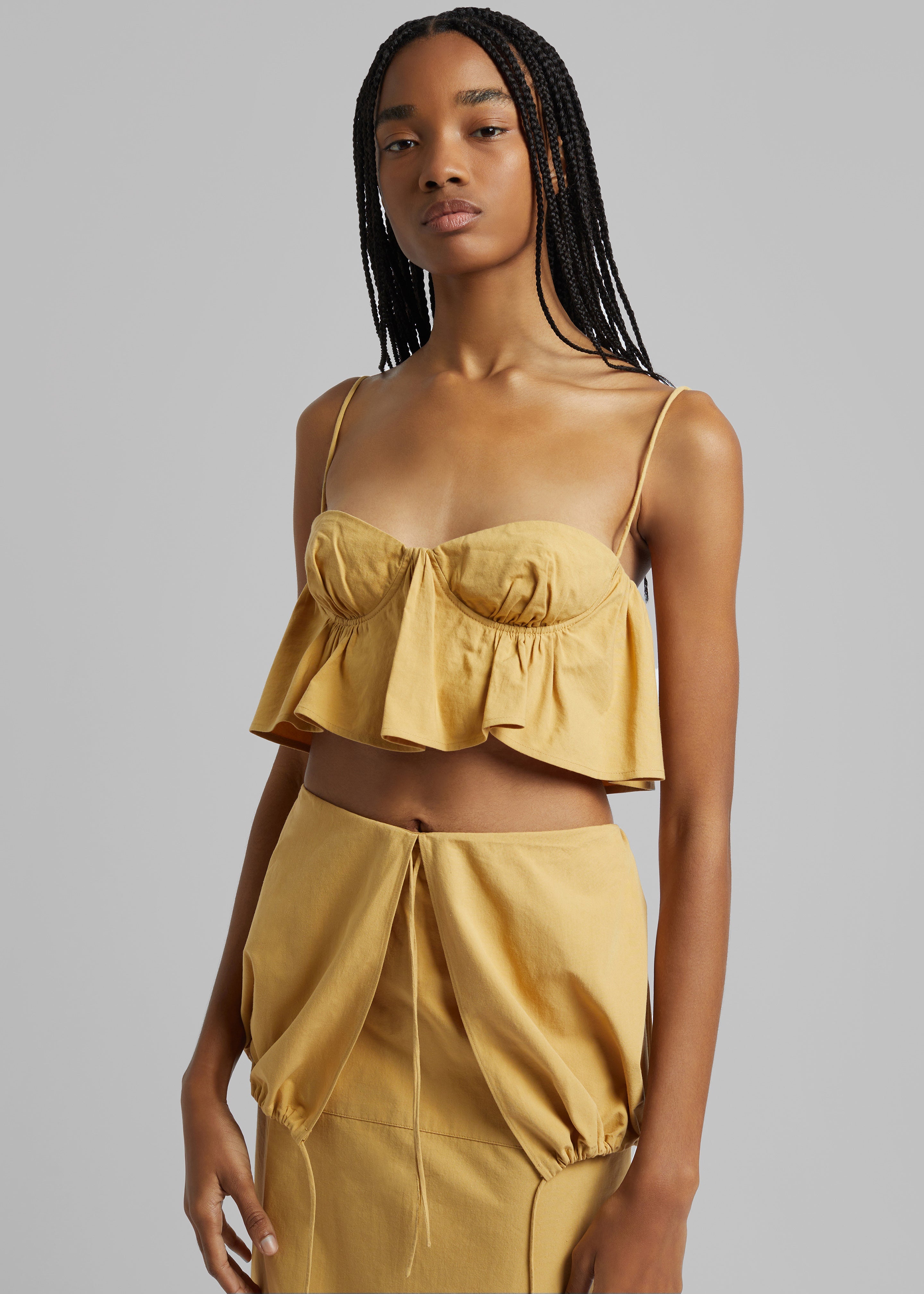 Christopher Esber Cedilla Underwire Cami Top - Ceylon - 1