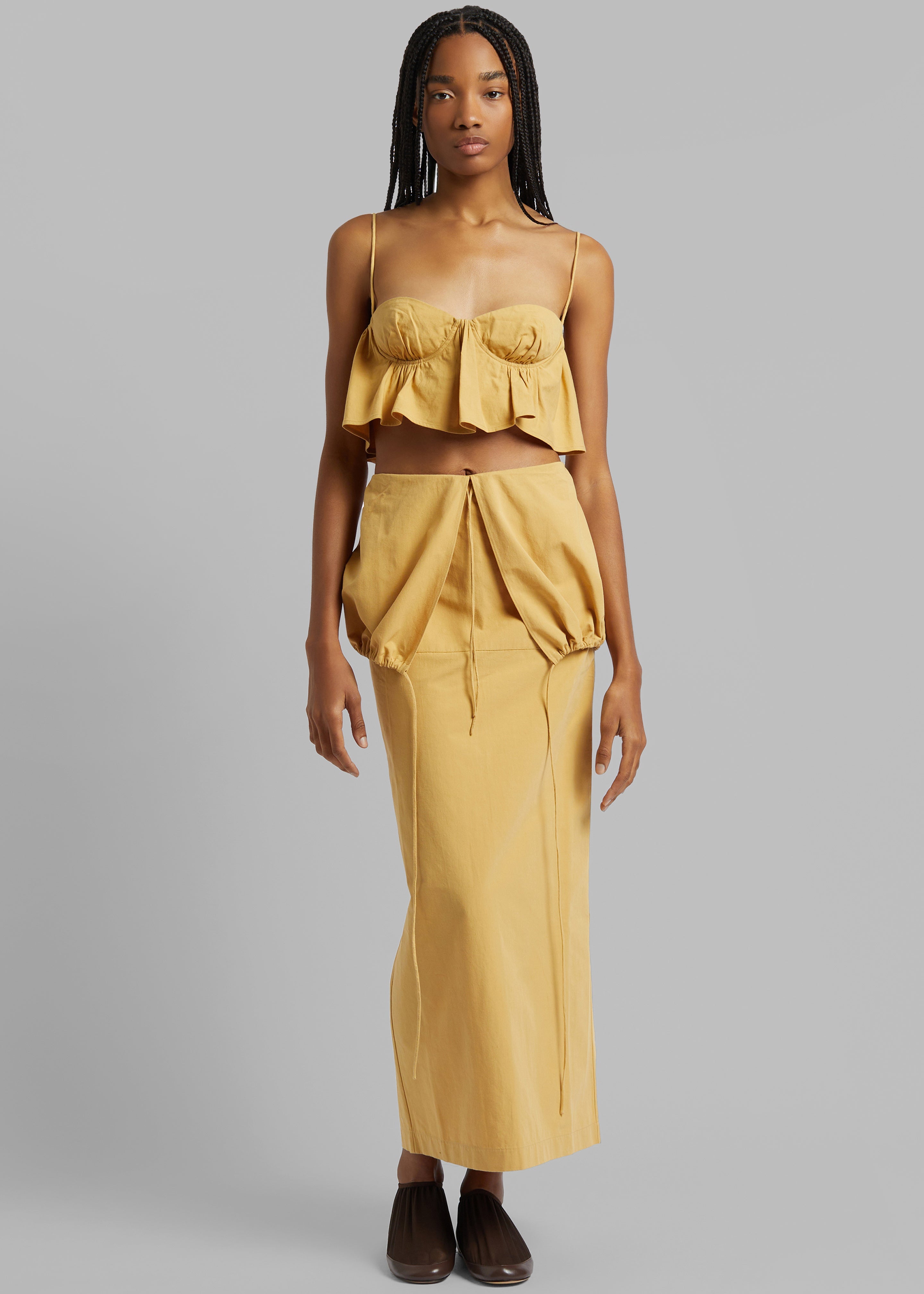 Christopher Esber Cedilla Underwire Cami Top - Ceylon - 2