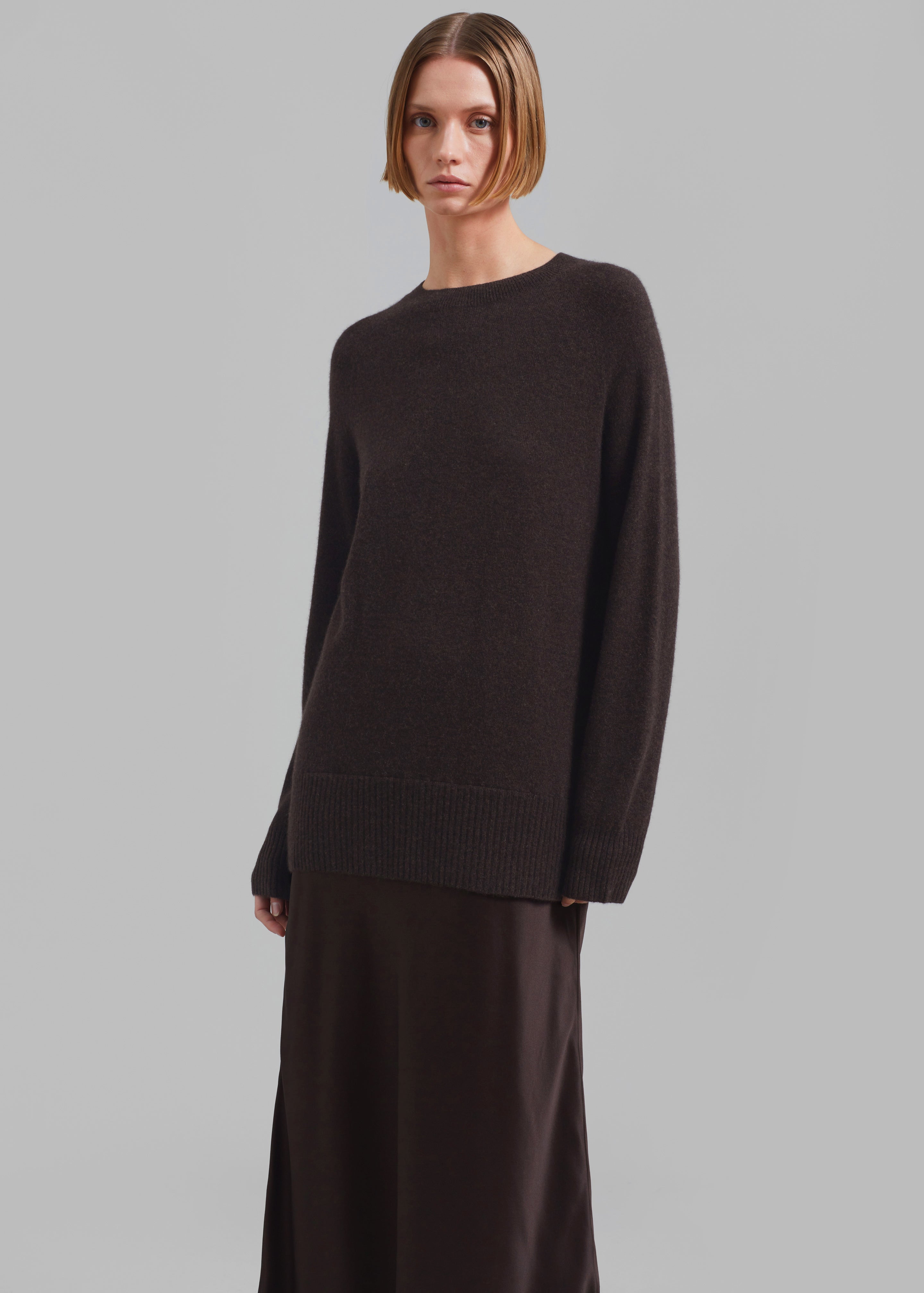 Christopher Esber Monument Long Dress - Cocoa - 2