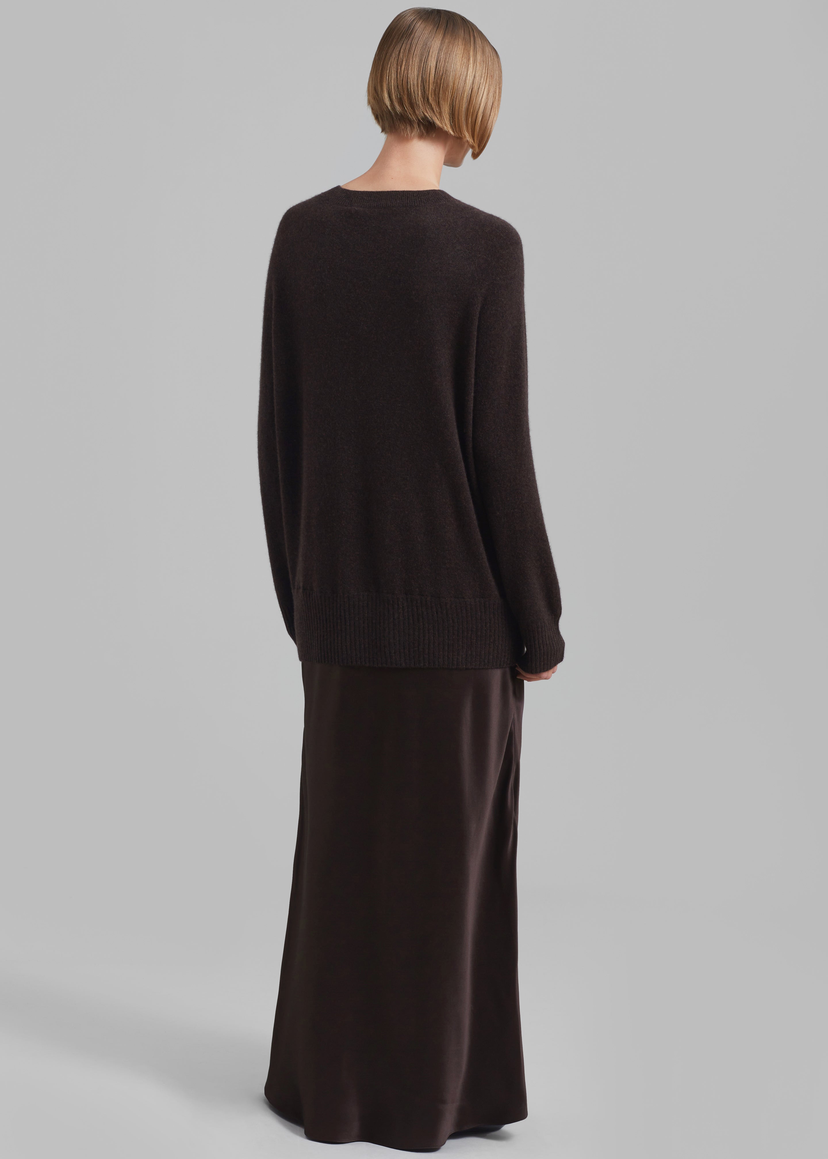 Christopher Esber Monument Long Dress - Cocoa - 5