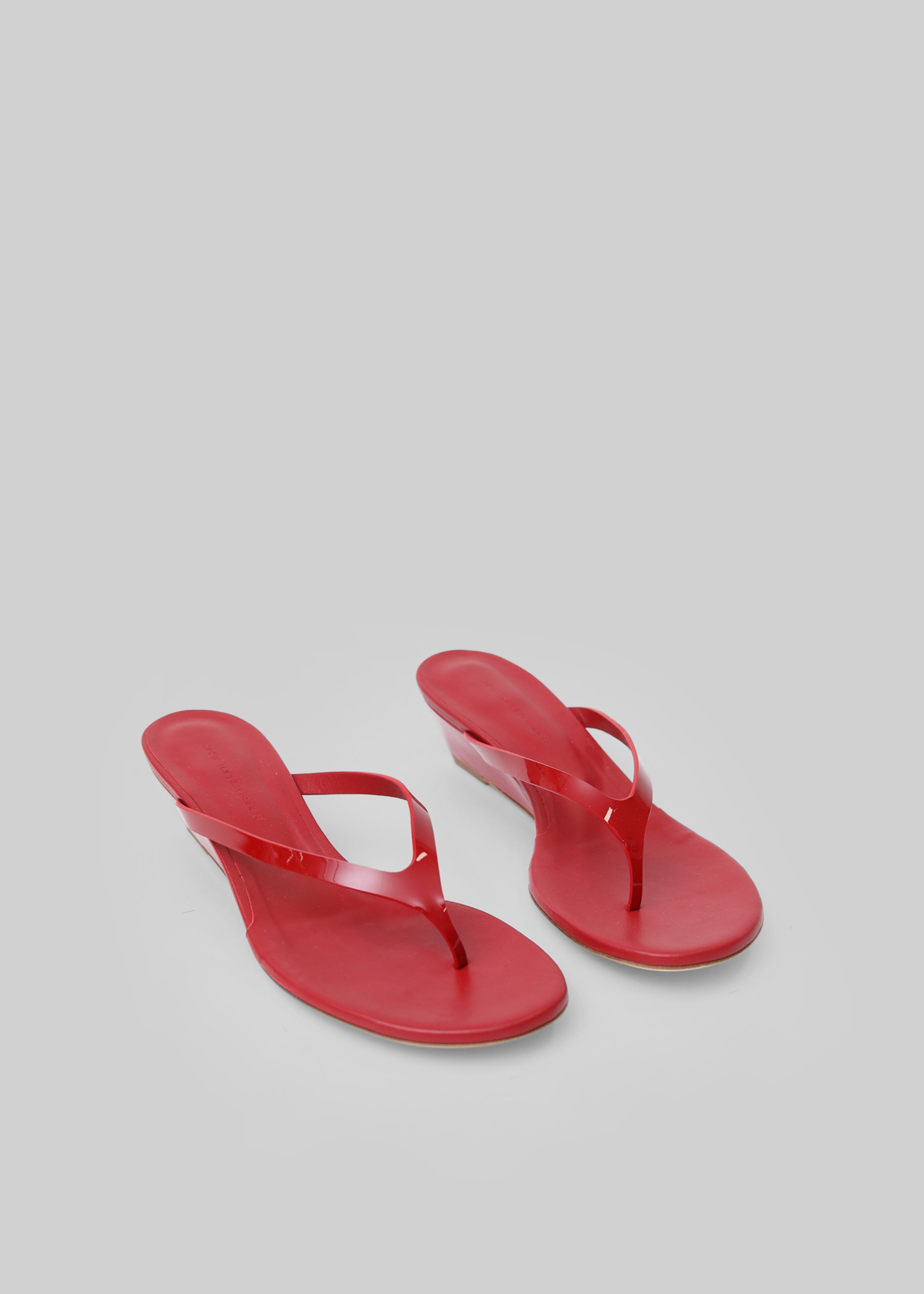 Christopher Esber Scala Wedges - Cherry – The Frankie Shop Europe