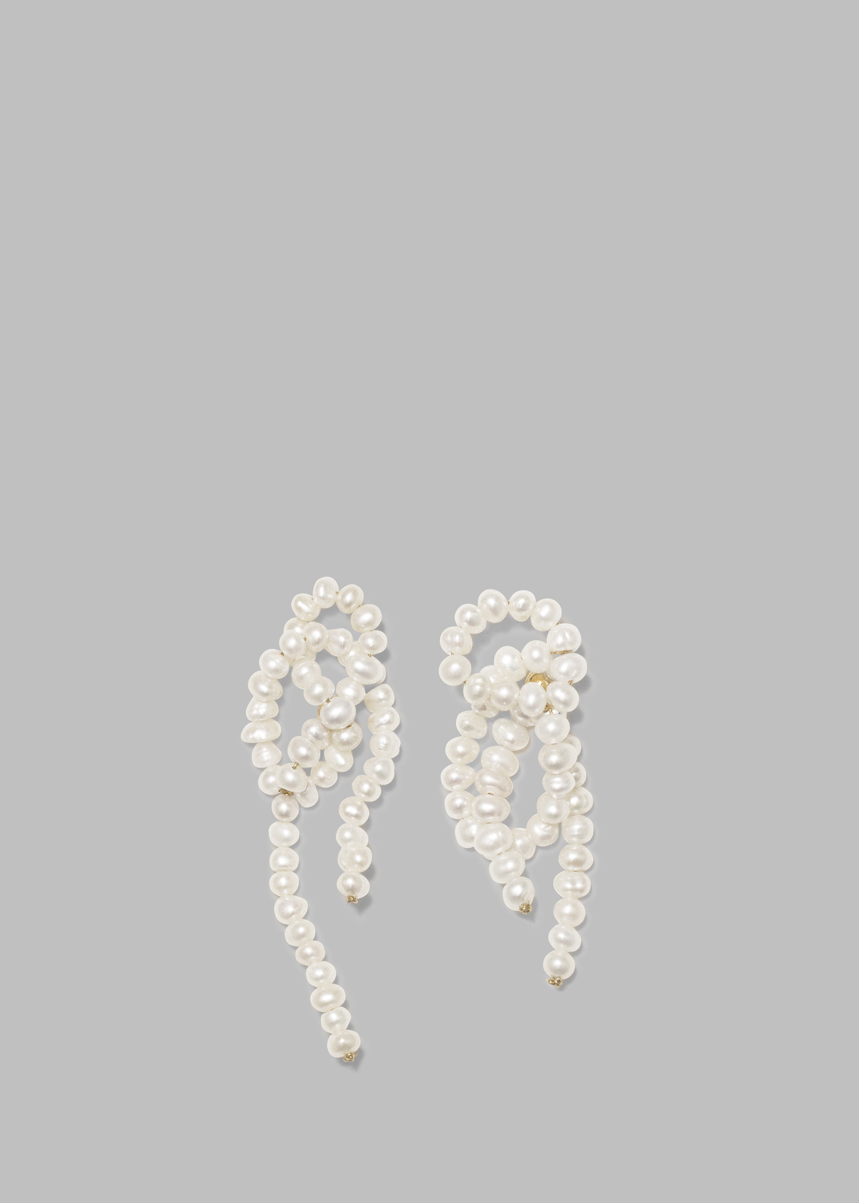 Completedworks The Break Between The Clouds Earrings - White - 1
