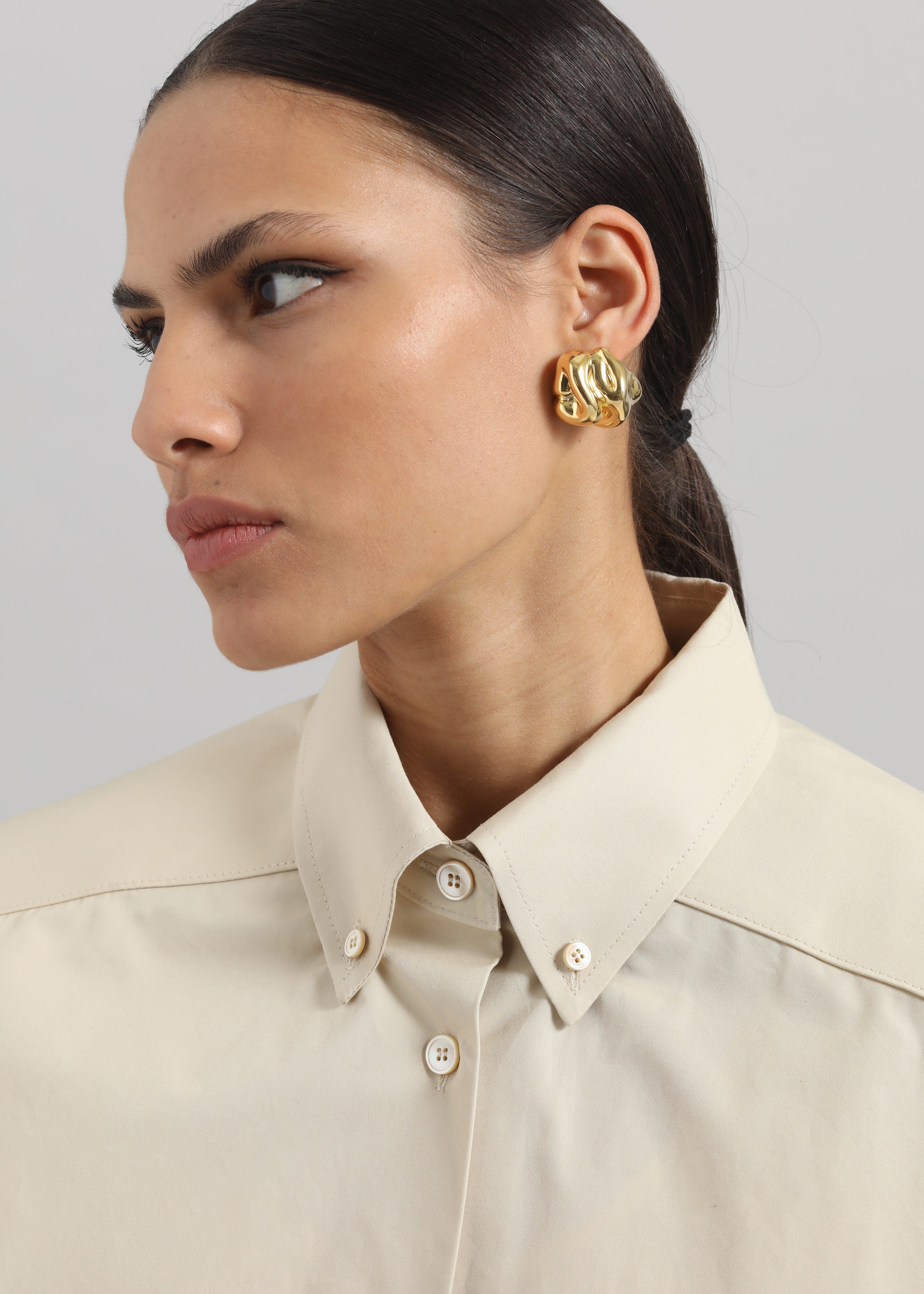 Completedworks Knoll Earrings - Gold - 2