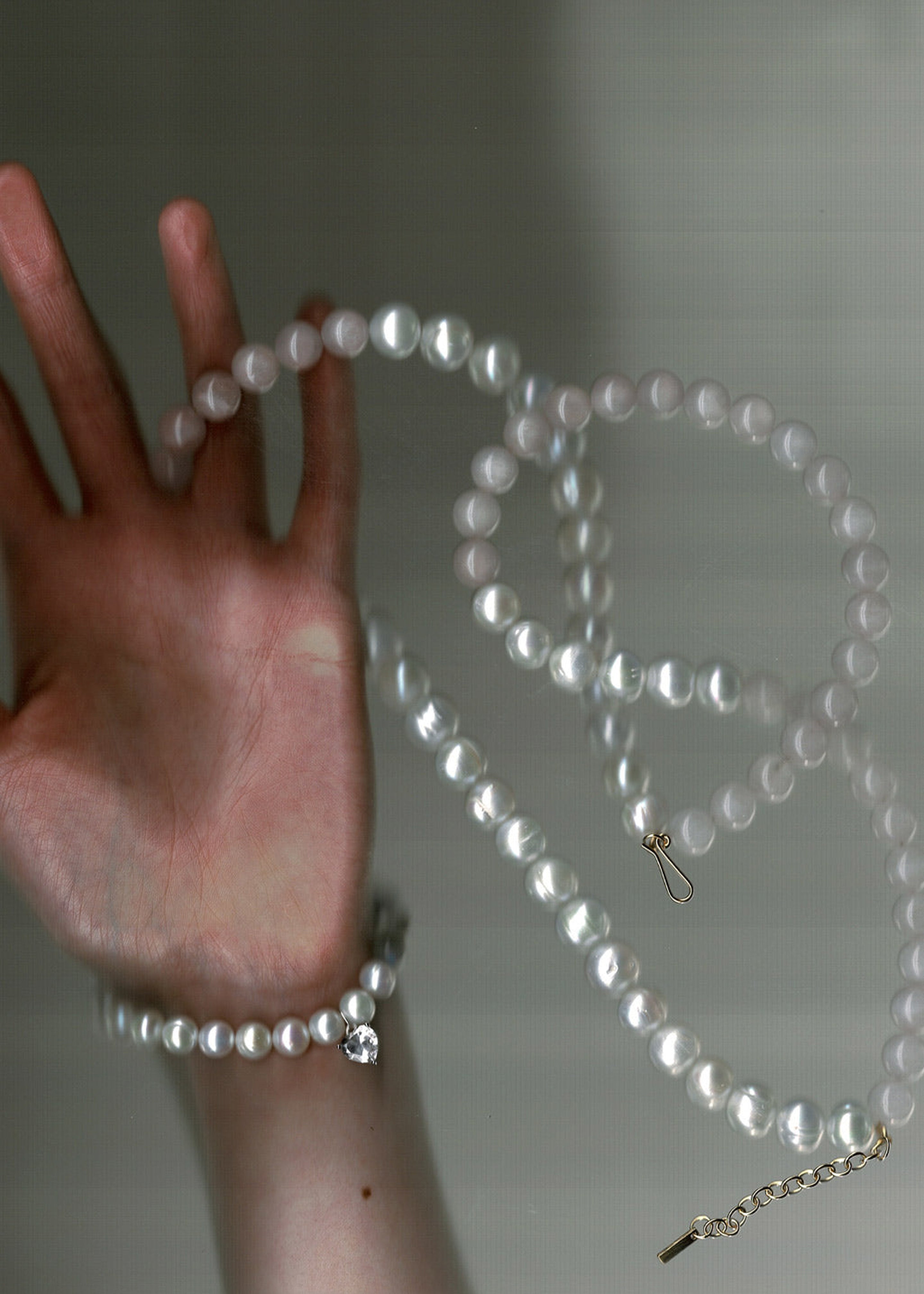 Completedworks (Some Lost) Time Necklace - Rose Quartz - 5