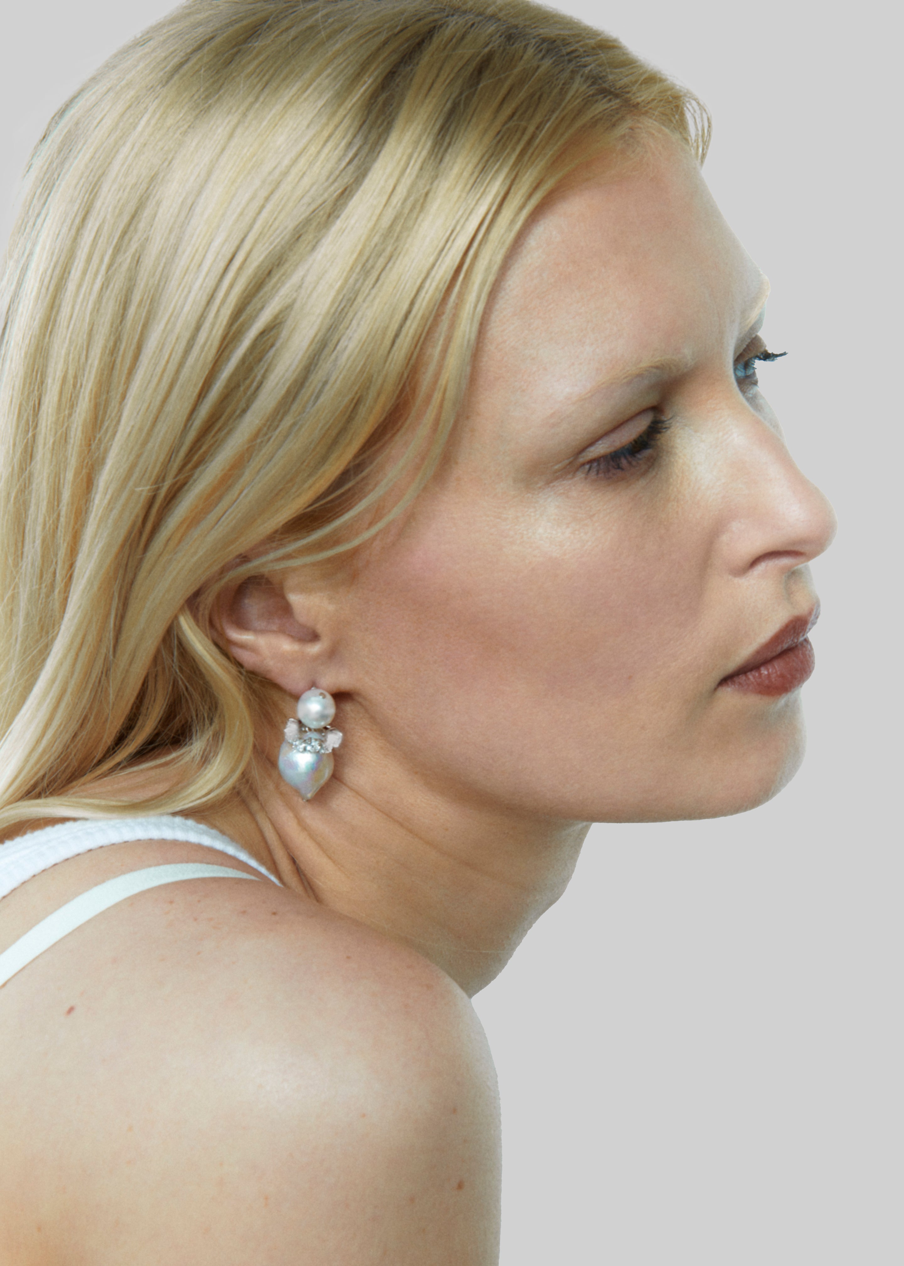 Completedworks Woah! Did Life Just Give Me a Lemon Earrings - White/Silver - 2