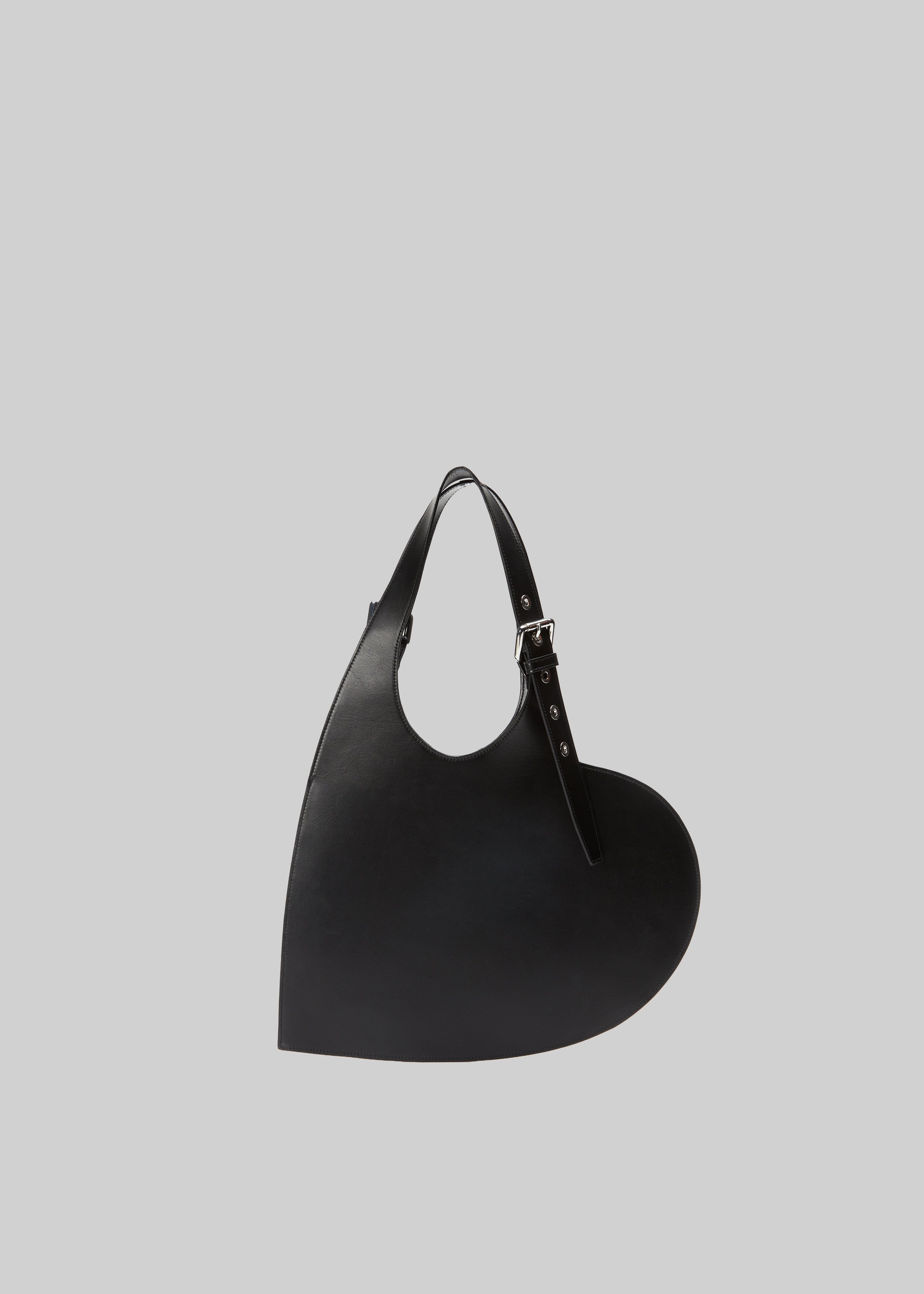 Coperni Belt Heart Tote - Black - 3