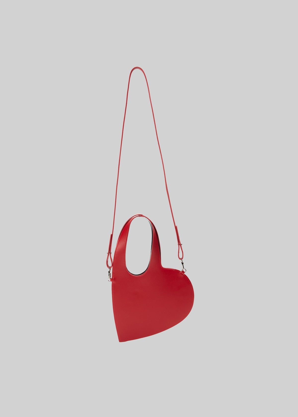 Coperni Crossbody Baby Heart Tote Bag - Red - 3