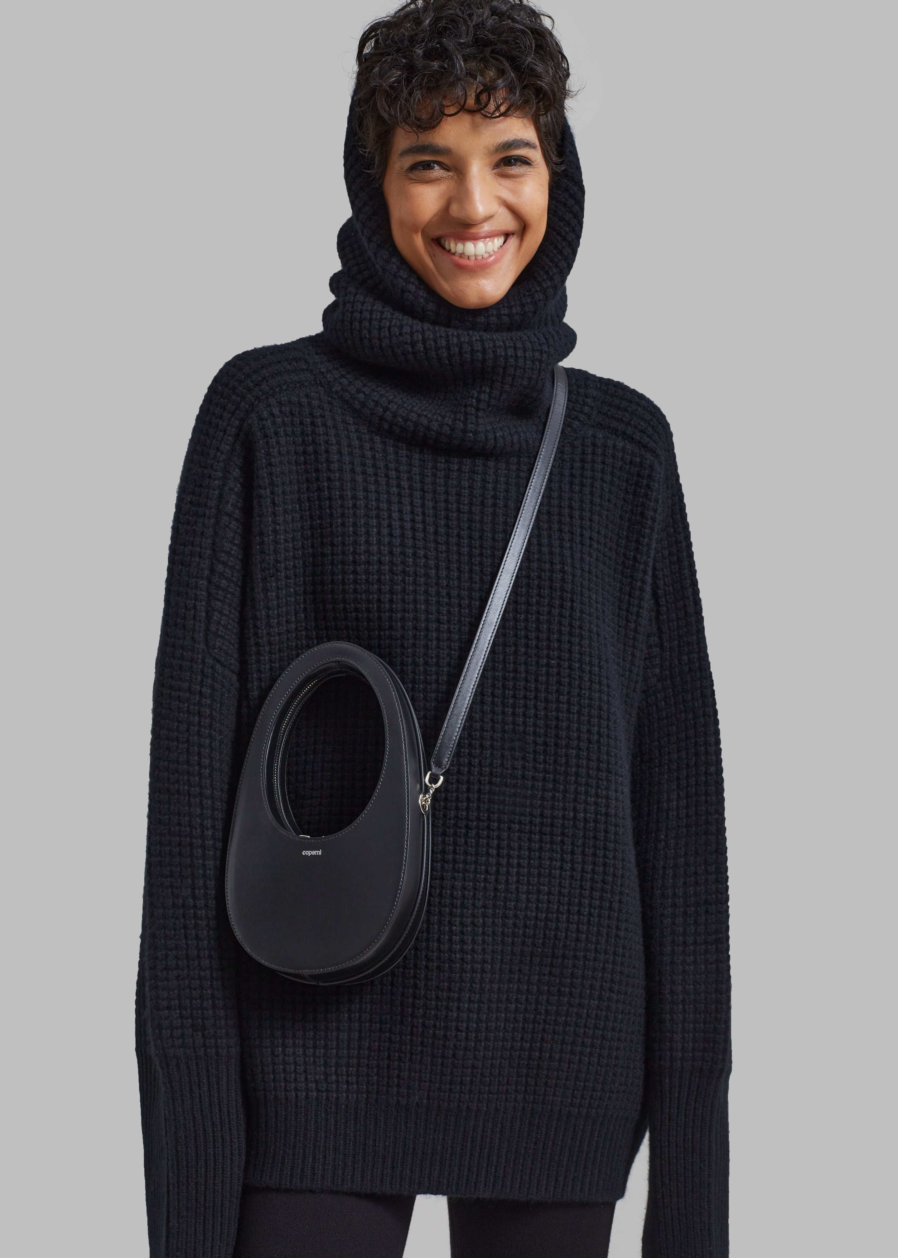 Coperni Crossbody Mini Swipe Bag - Black - 2