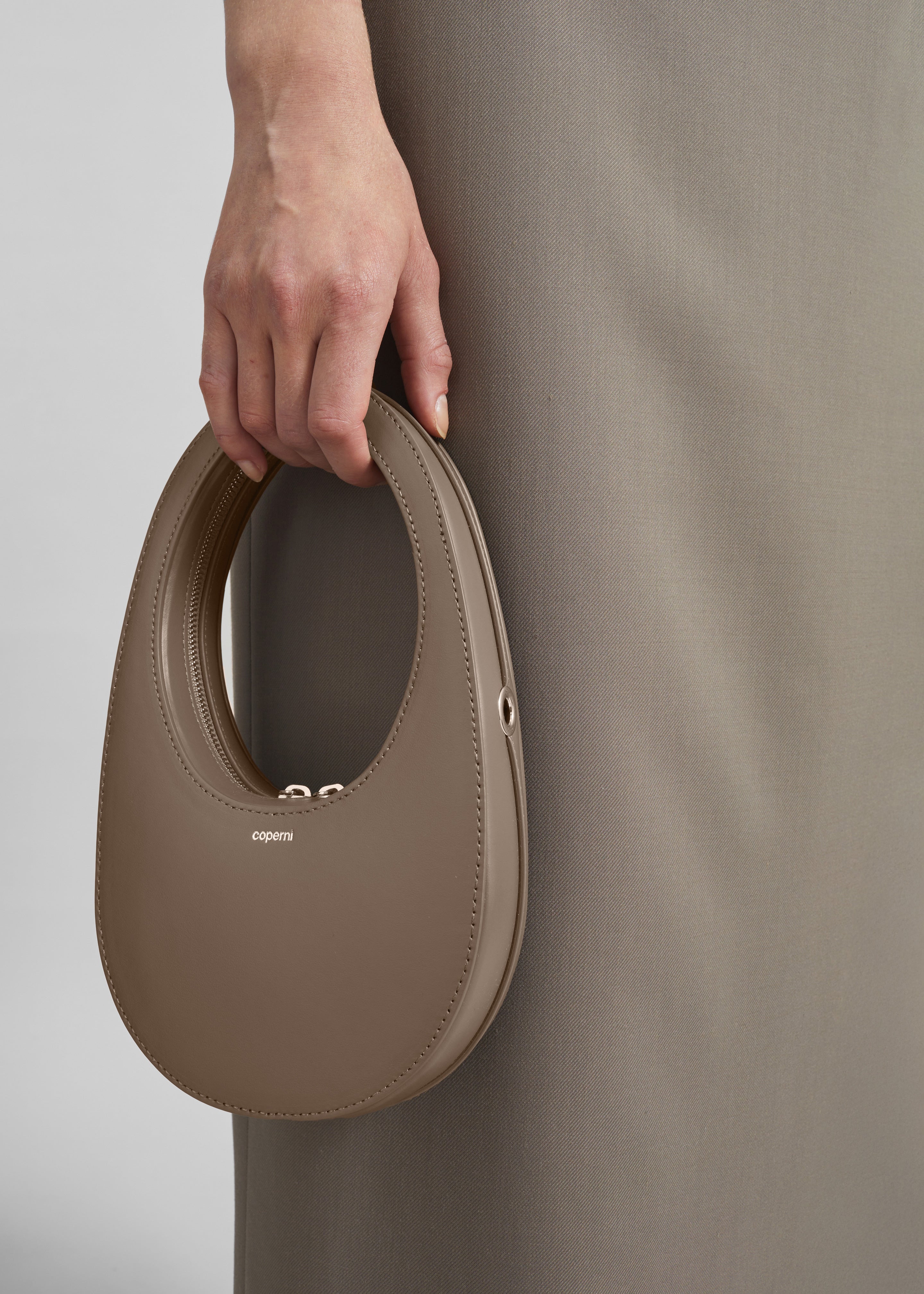 Coperni Crossbody Mini Swipe Bag - Brown - 3