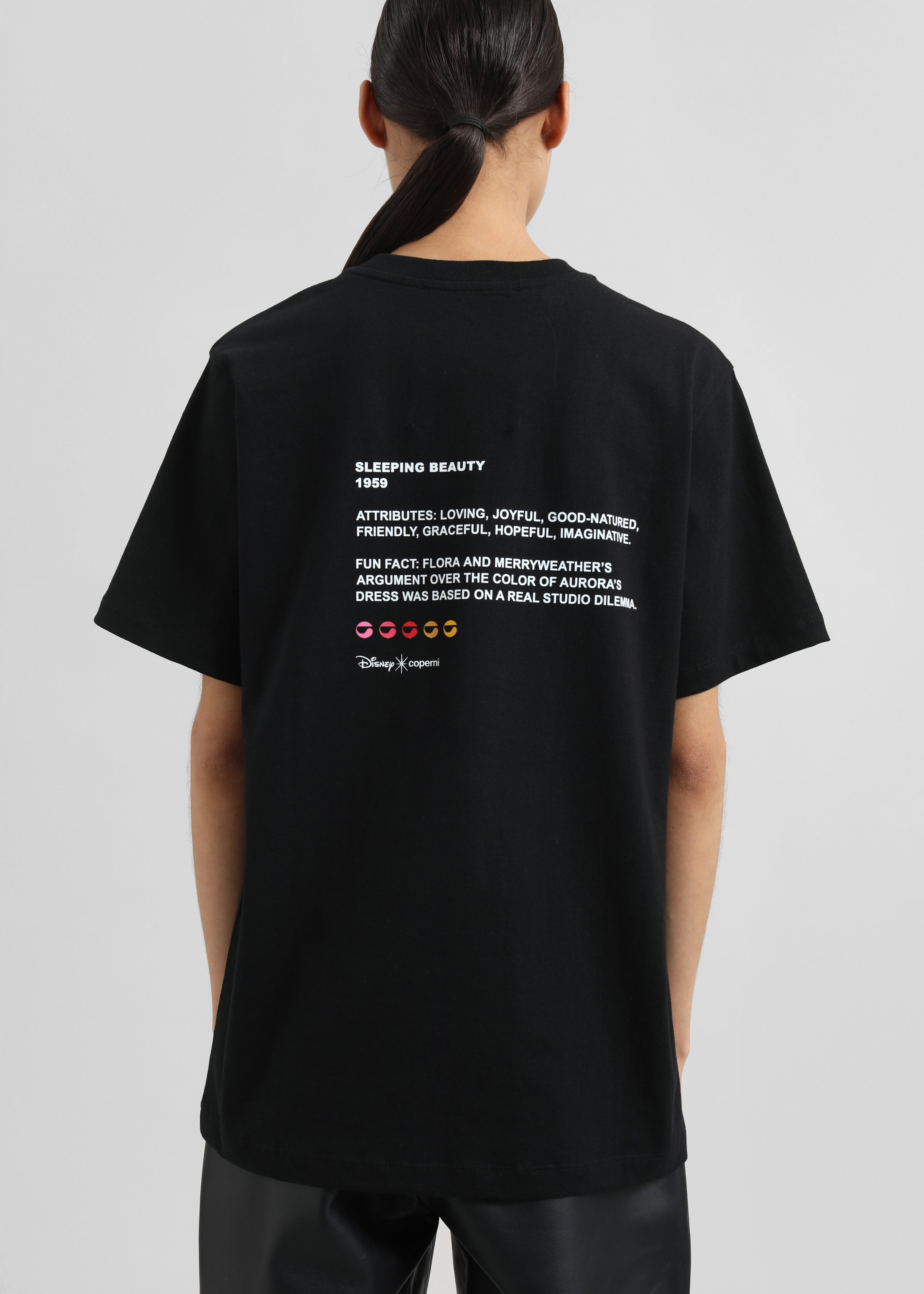 Disney x Coperni Aurora T-Shirt - Black - 3