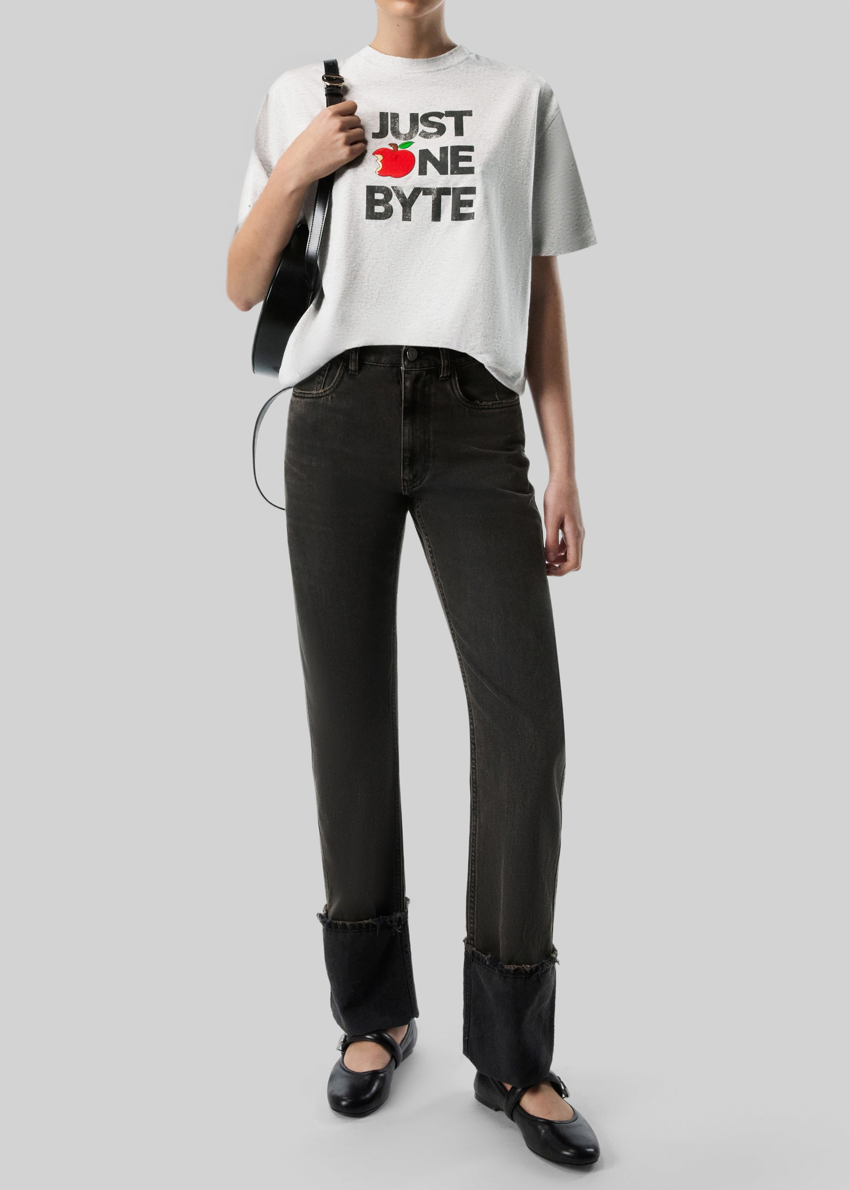 Disney x Coperni Just One Byte Boxy T-Shirt - Grey - 5