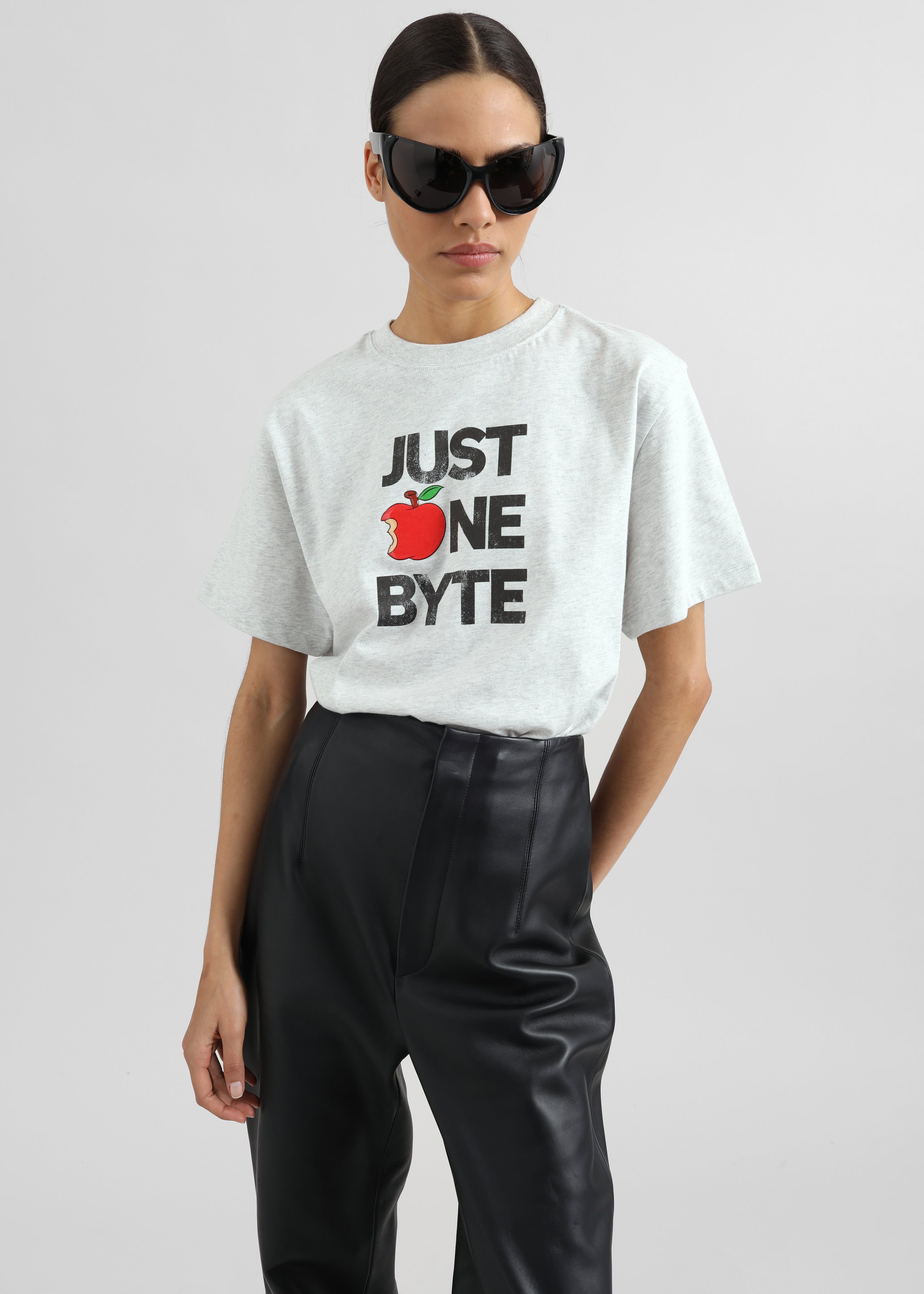Disney x Coperni Just One Byte Boxy T-Shirt - Grey - 4