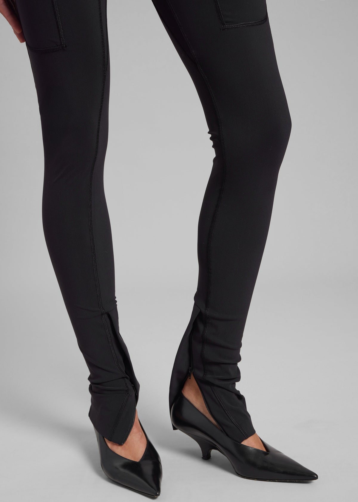 Coperni Eurojersey Leggings - Black - 3
