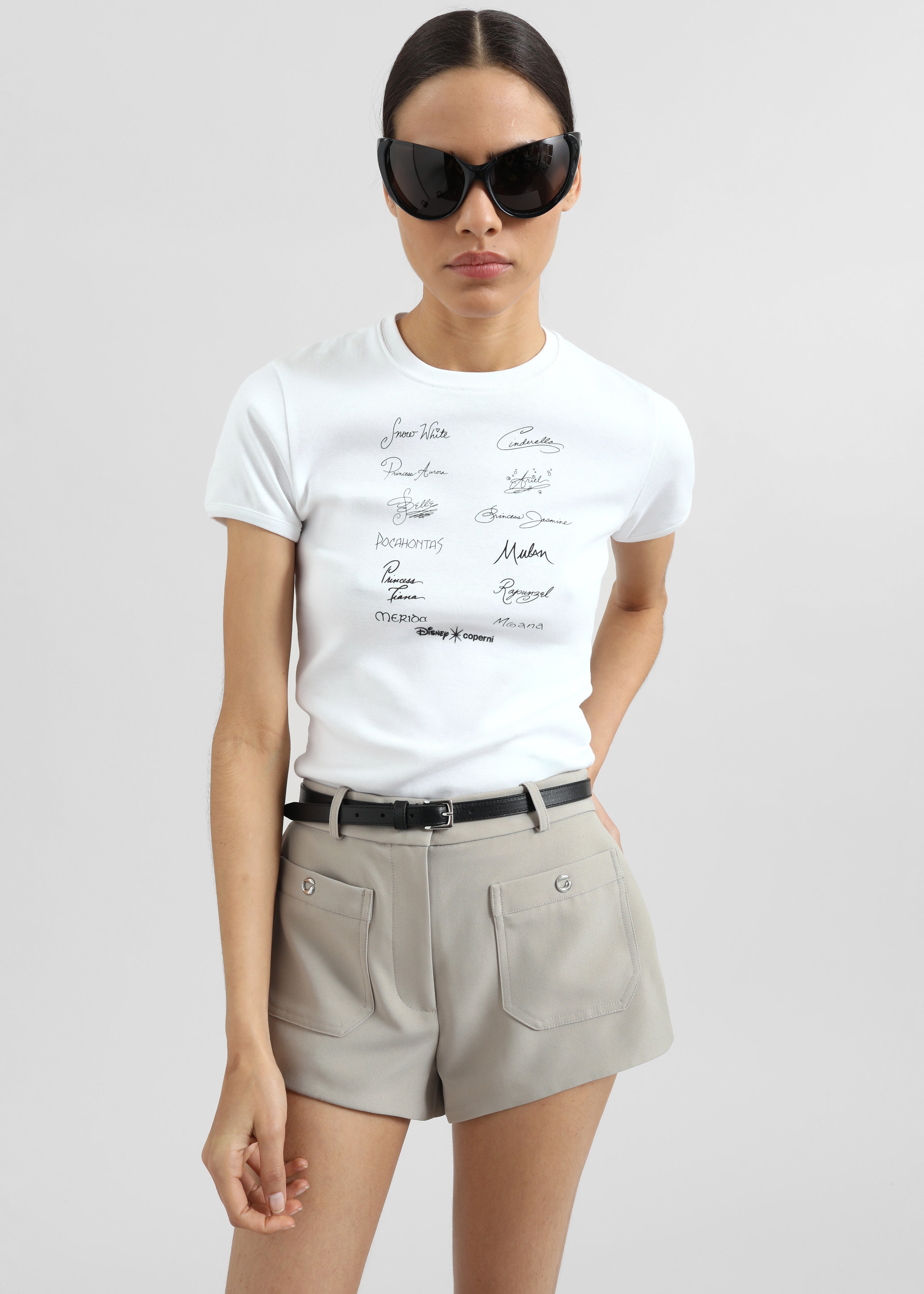 Coperni Four Pocket Tailored Mini Shorts - Beige - 7