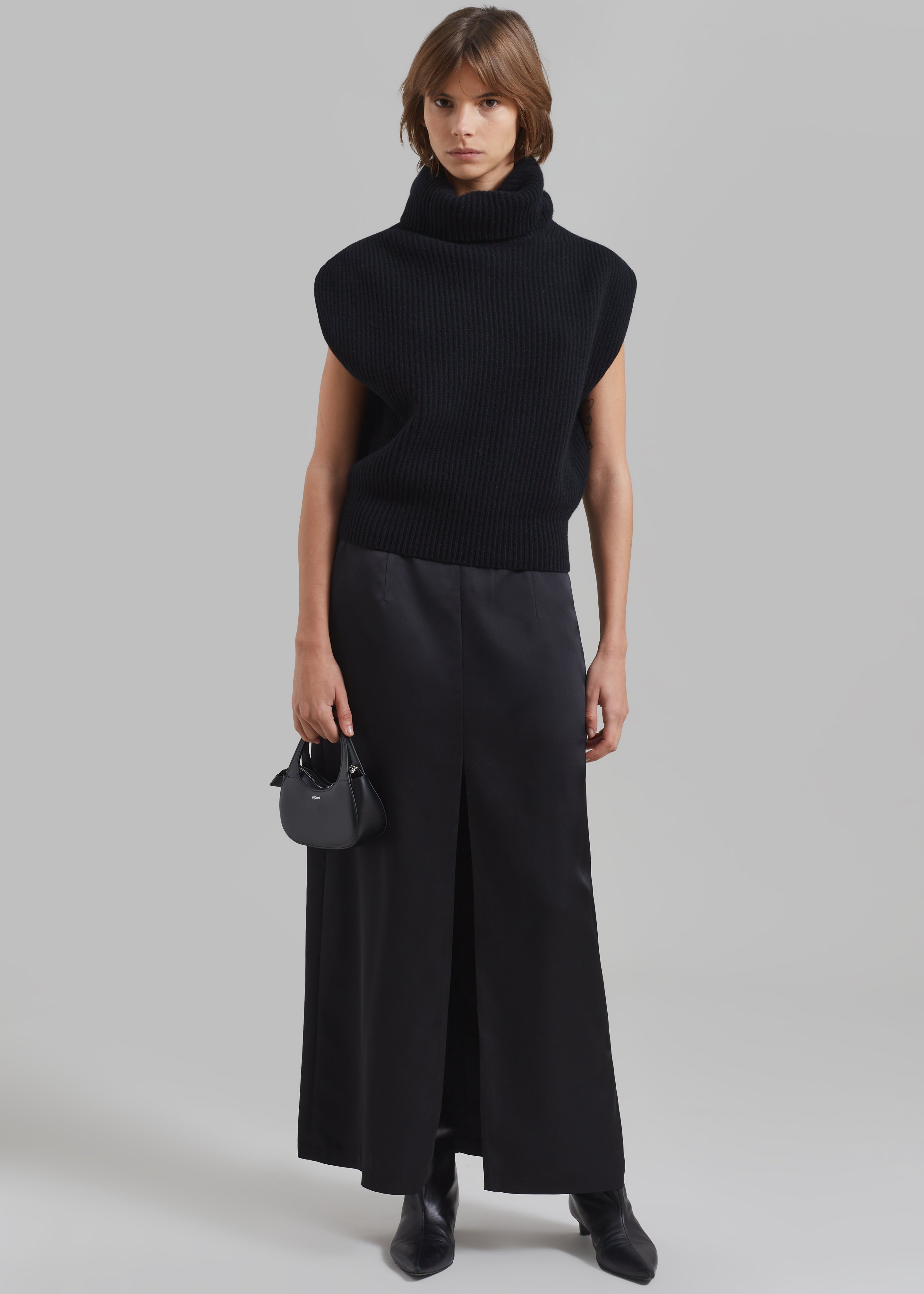 Coperni Micro Baguette Swipe Bag - Black - 11