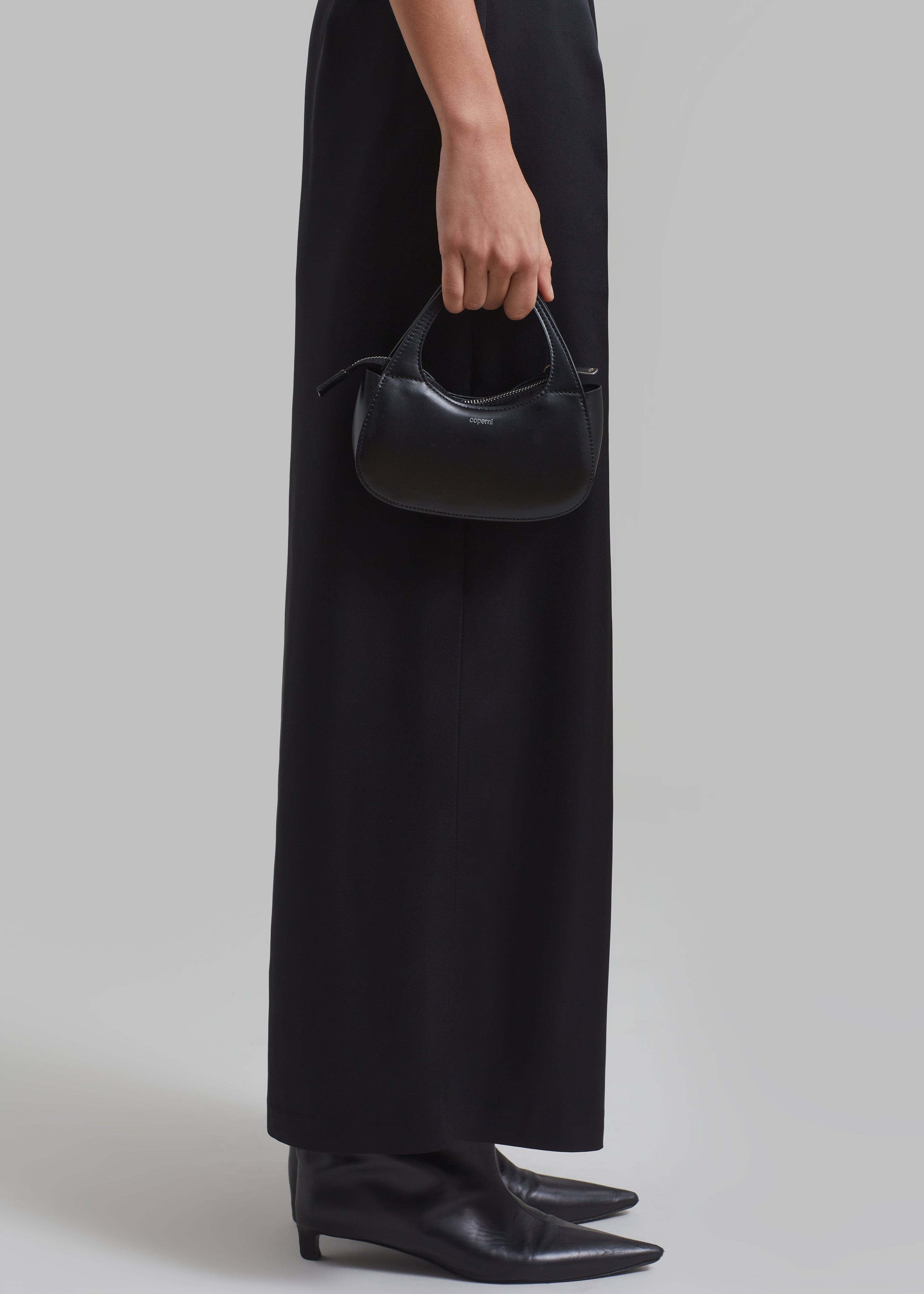 Coperni Micro Baguette Swipe Bag - Black - 10