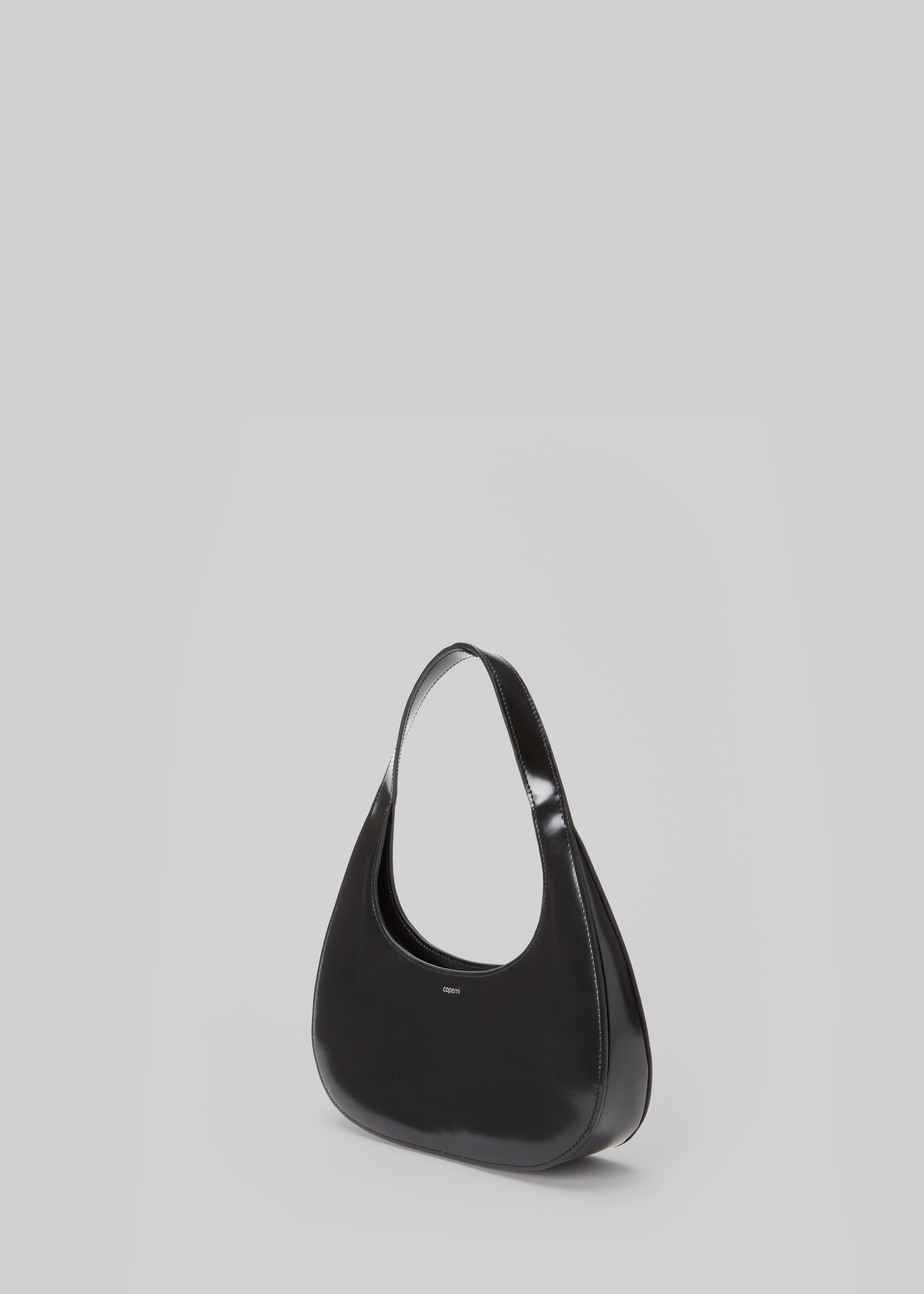 Coperni Slim Swipe Baguette Bag - Black - 2