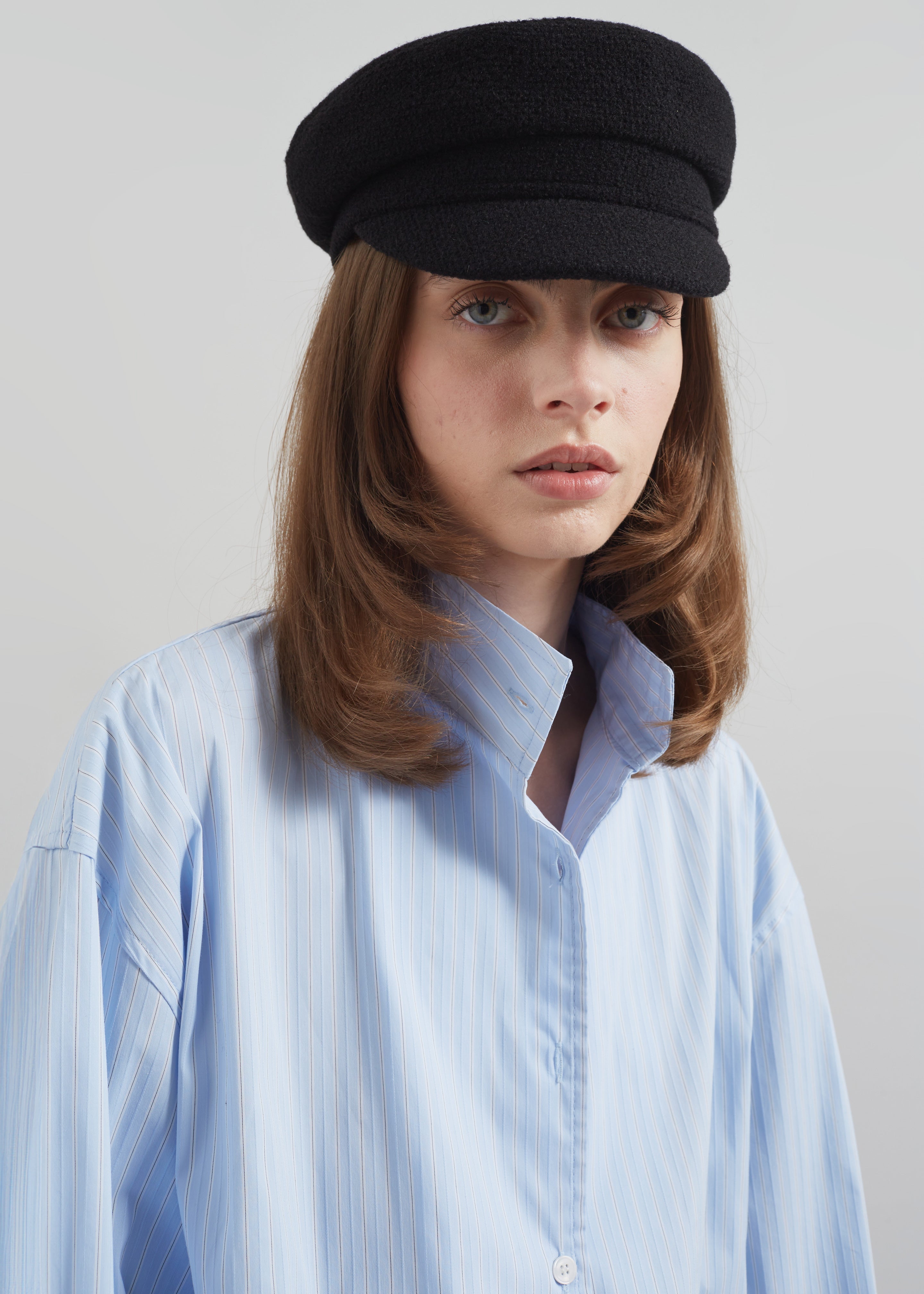 Corbet Newsboy Cap - Black - 5
