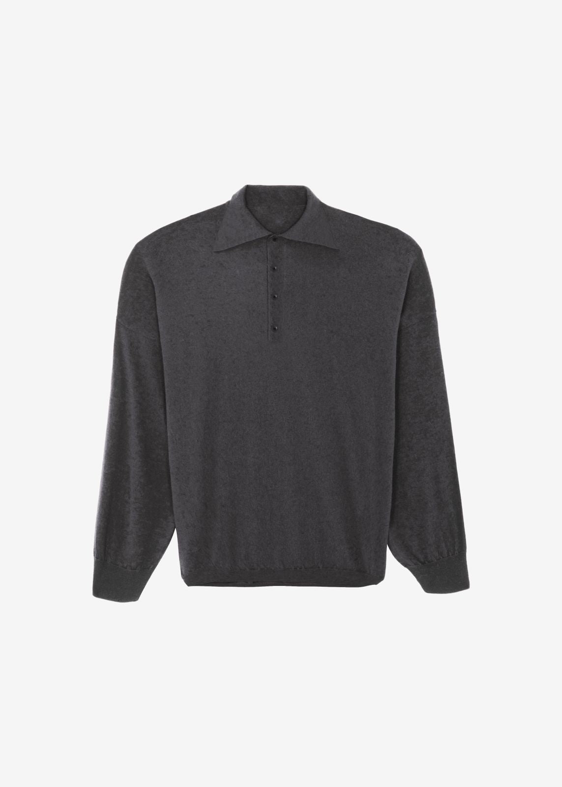 Croydon Padded Knit Polo - Grey - 7