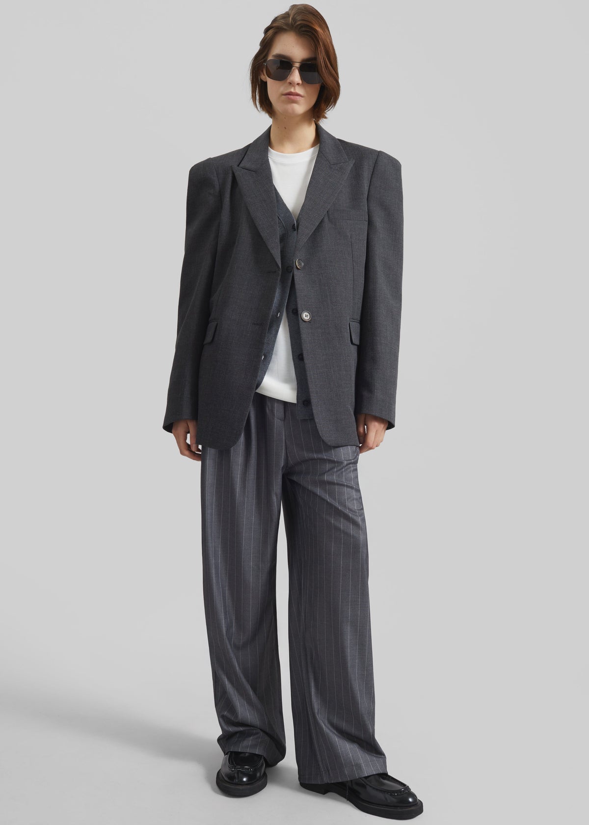 Dalfsen Blazer - Dark Grey Melange - 5