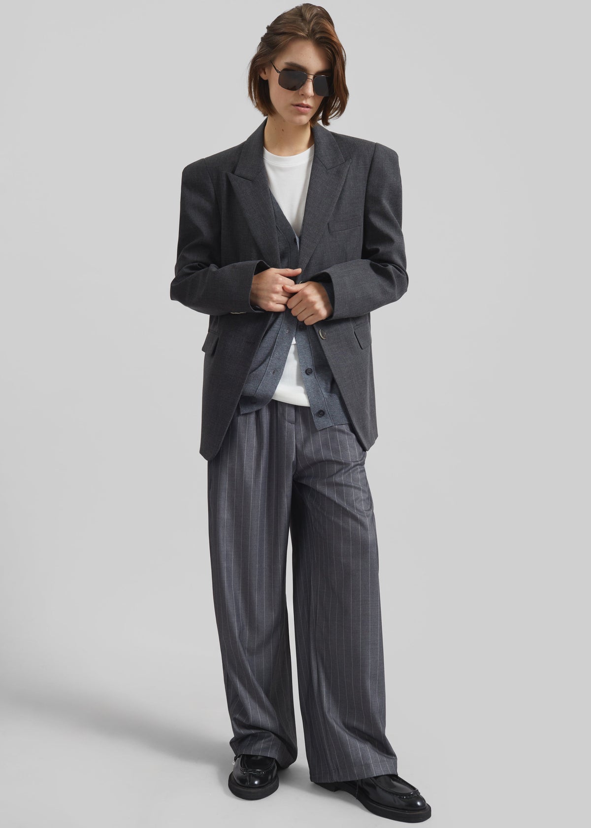 Dalfsen Blazer - Dark Grey Melange - 7