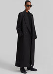 Delphina Long Coat - Black