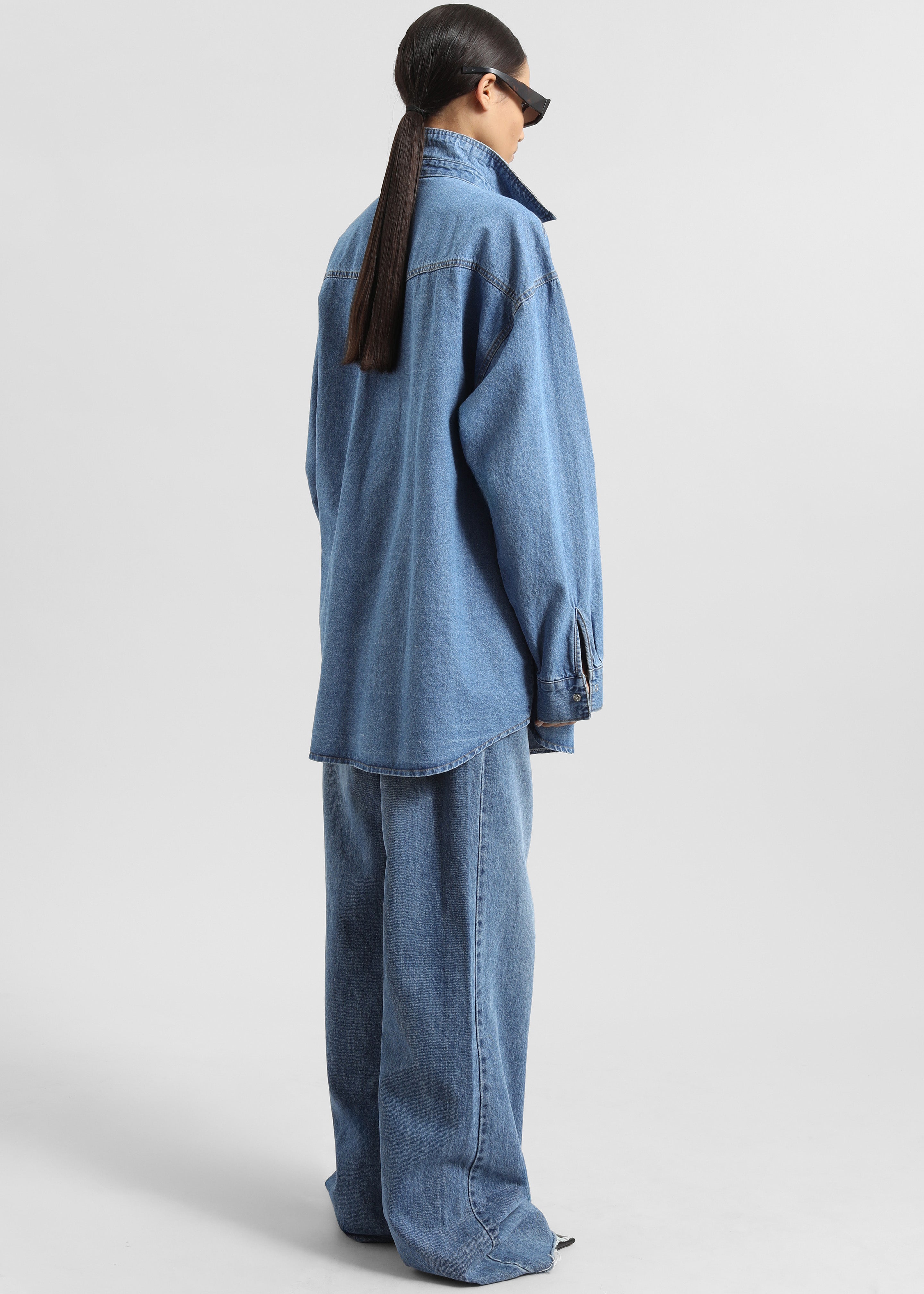 Desona Denim Shirt - Medium Wash - 7