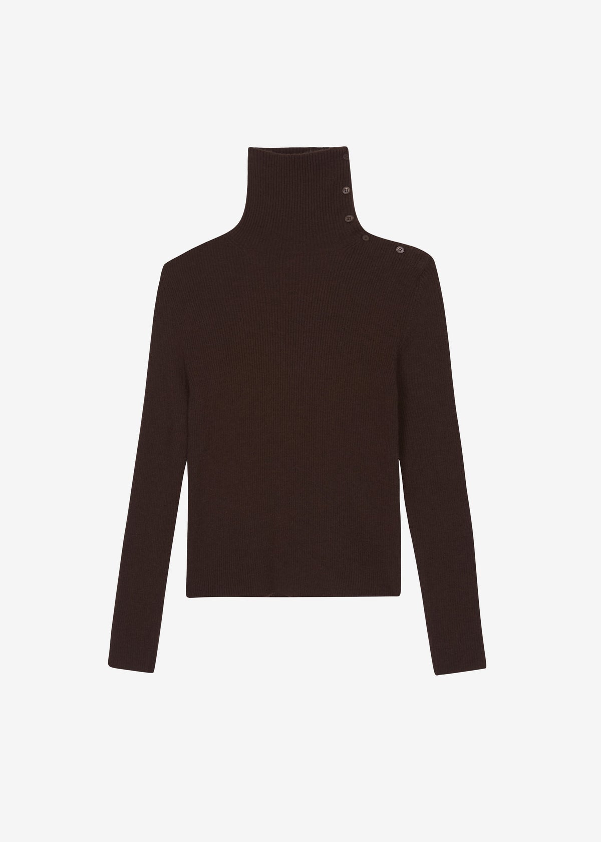 Devar Turtleneck Sweater - Brown - 11