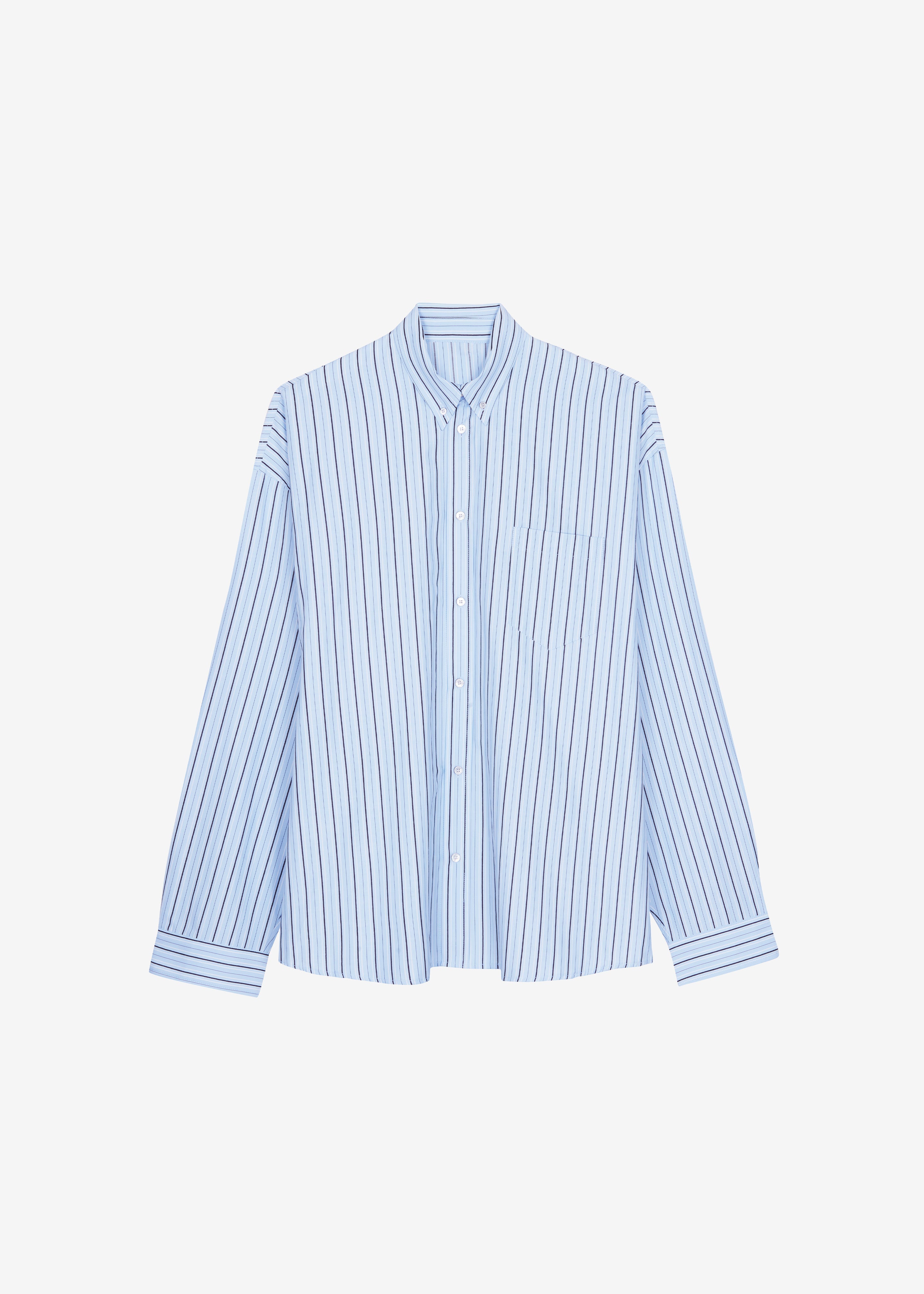Drimna Shirt - Blue Stripe - 8