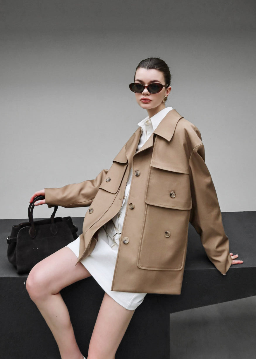 Duloe Field Jacket - Camel - 7