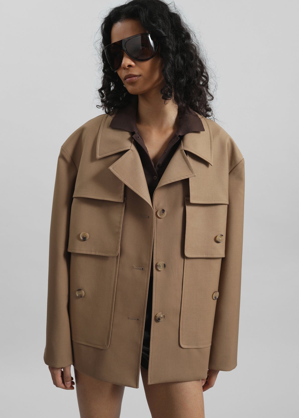 Duloe Field Jacket - Camel - 5