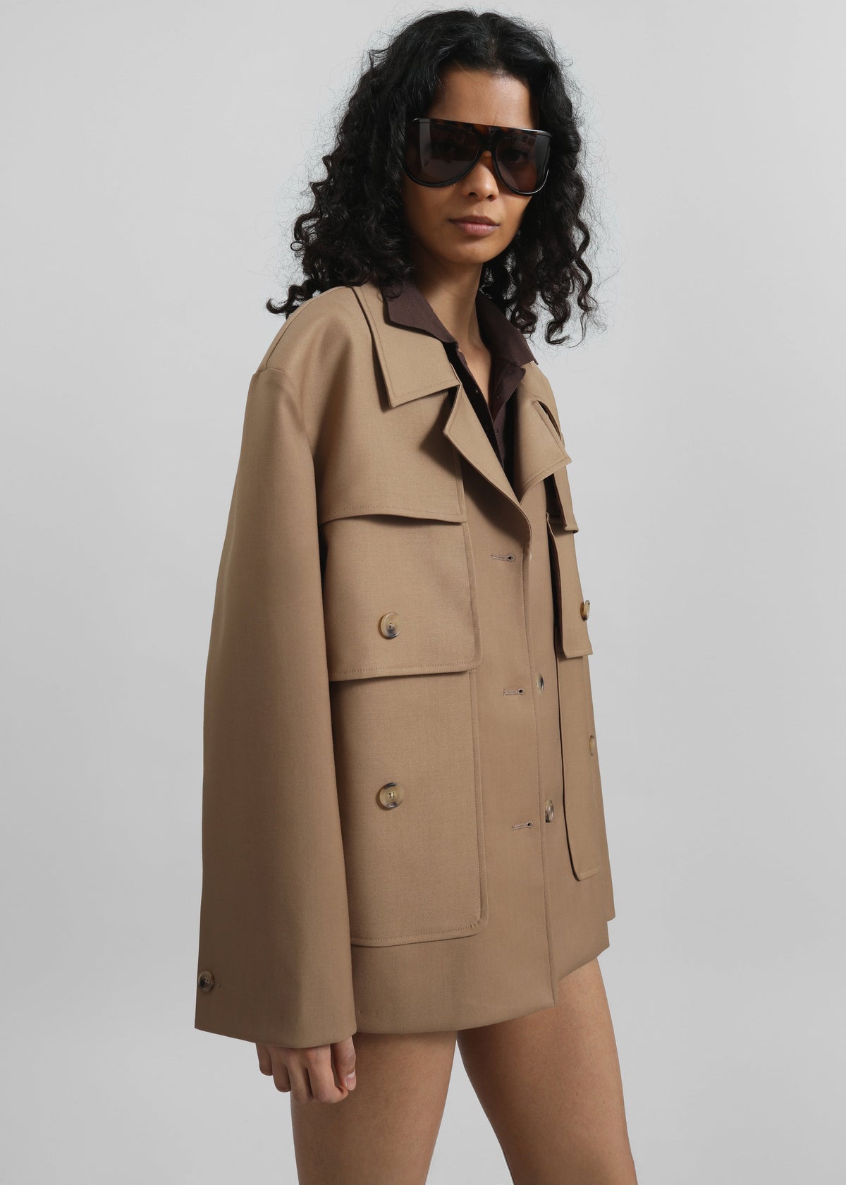 Duloe Field Jacket - Camel - 8