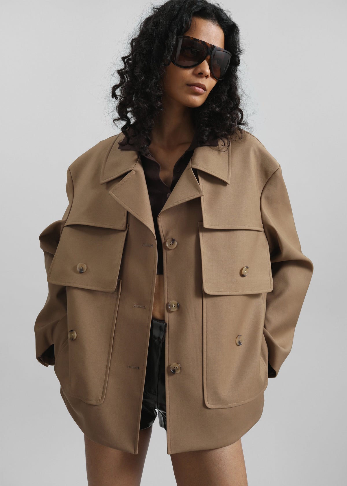 Duloe Field Jacket - Camel - 1