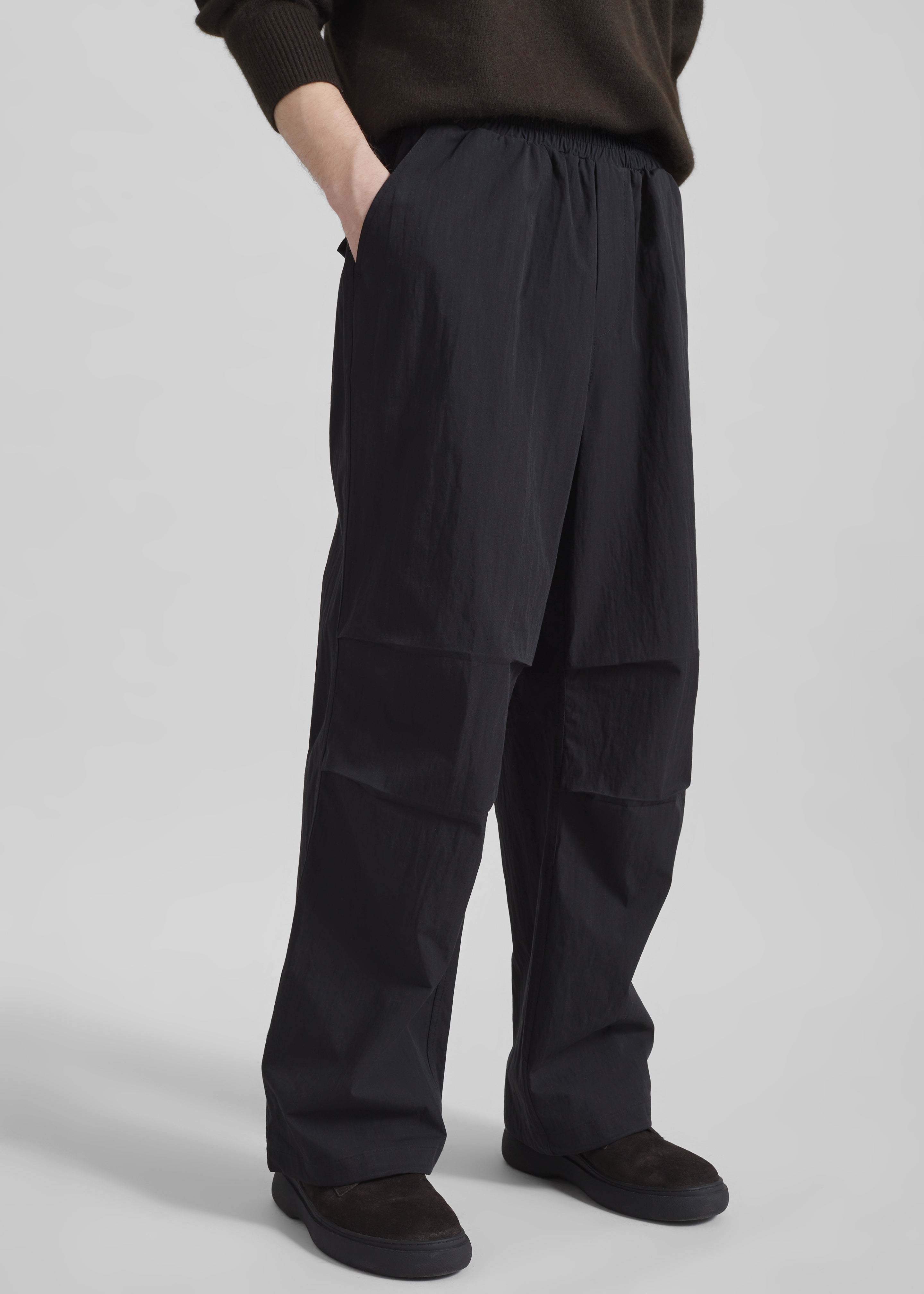 Dunmore Parachute Pants - Black – The Frankie Shop Europe