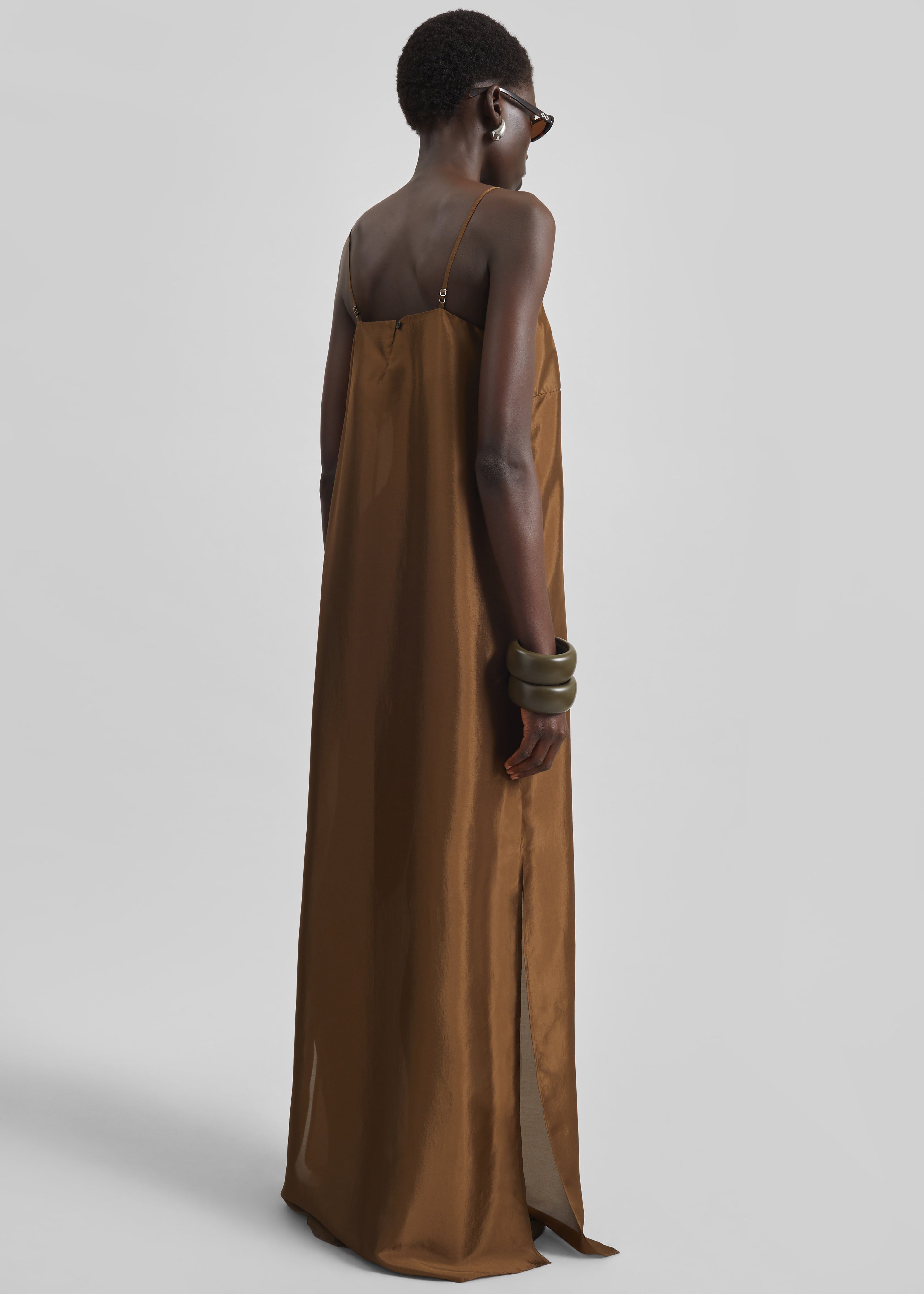 Dylana Sleeveless Maxi Dress - Bronze - 6