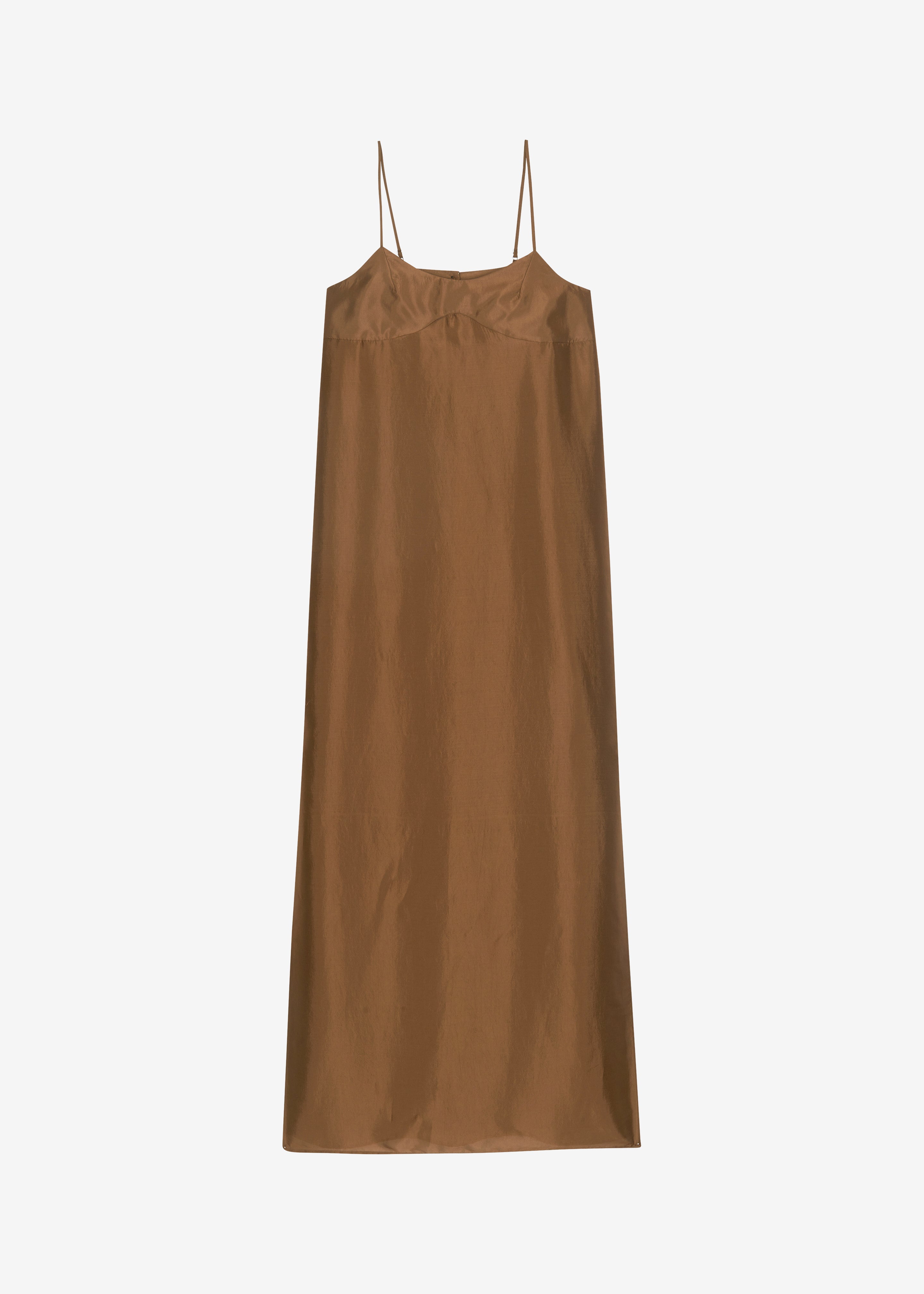 Dylana Sleeveless Maxi Dress - Bronze - 7